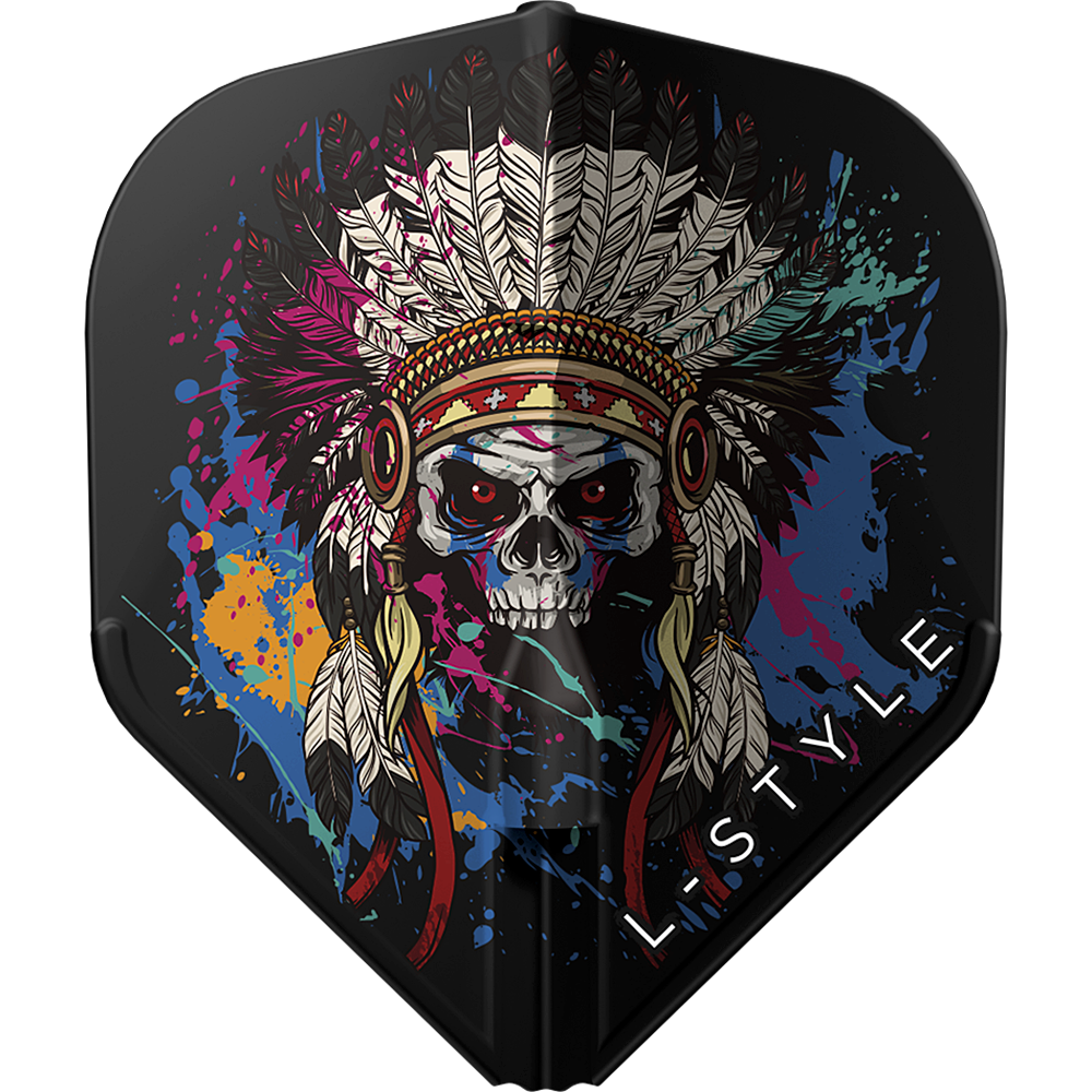 L-Style-Champagne-Flight-EZ-Chief-Skull-Standard-Schwarz L-Style - Champagne Flight EZ - Chief Skull - Standard