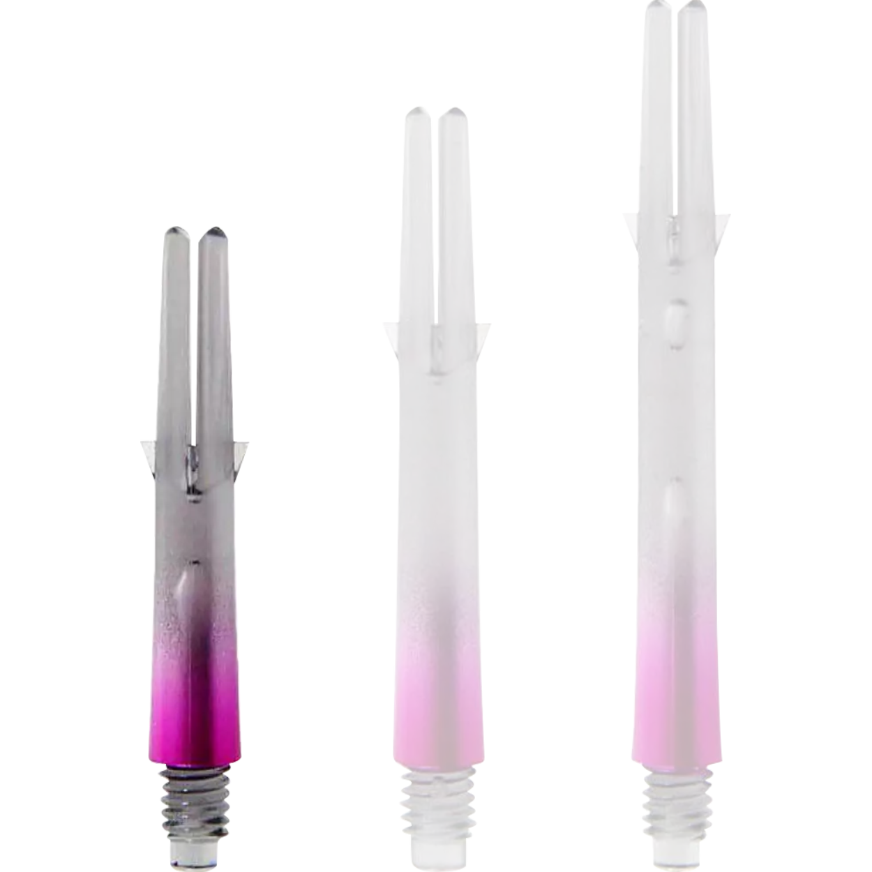 L-Style - L-Shaft Lock Straight TwoTone - Schwarz Klar Pink L-Style - L-Shaft Lock Straight TwoTone - Schwarz Klar Pink