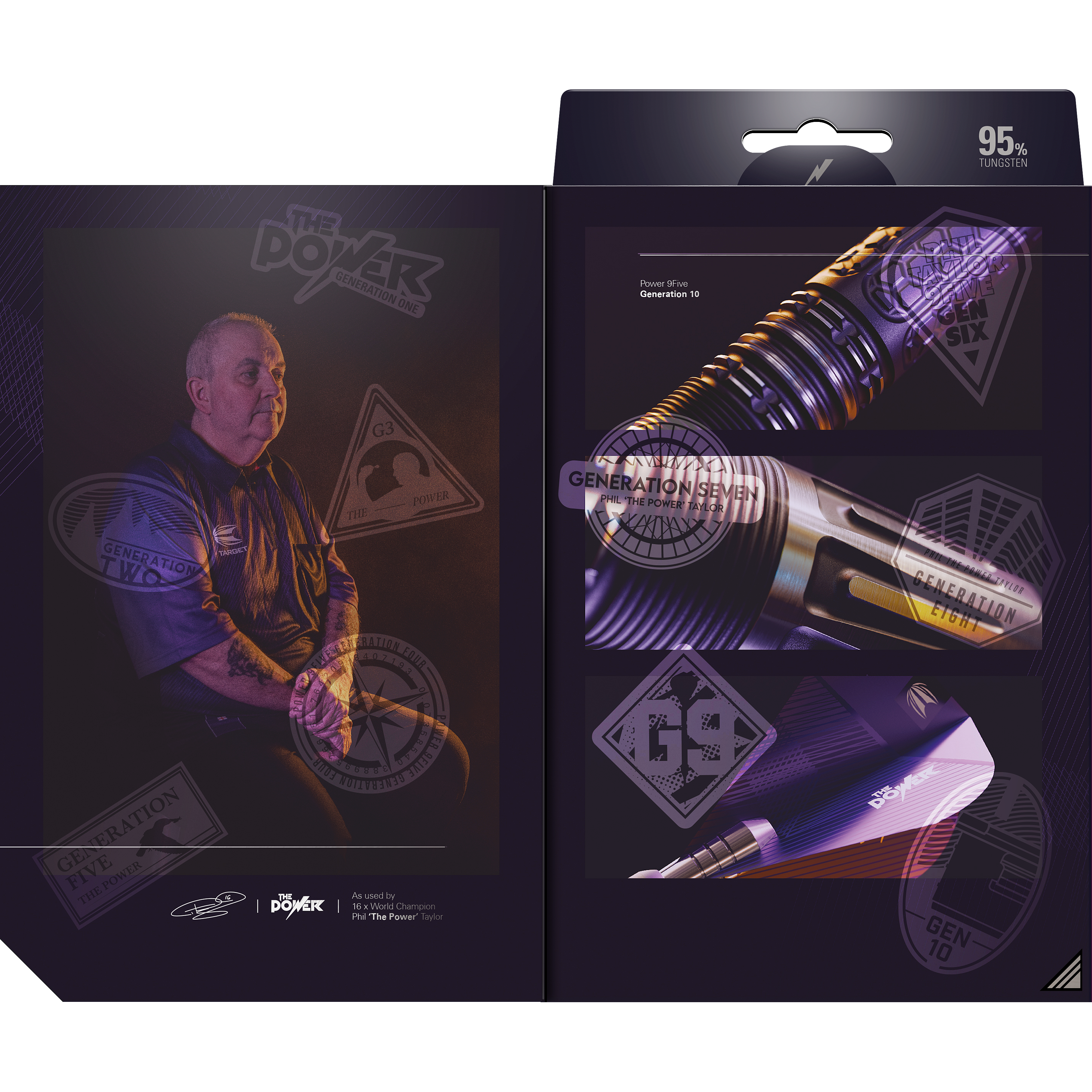 Target - Phil Taylor 9Five GEN 10 - Softdart Target - Phil Taylor 9Five GEN 10 - Softdart