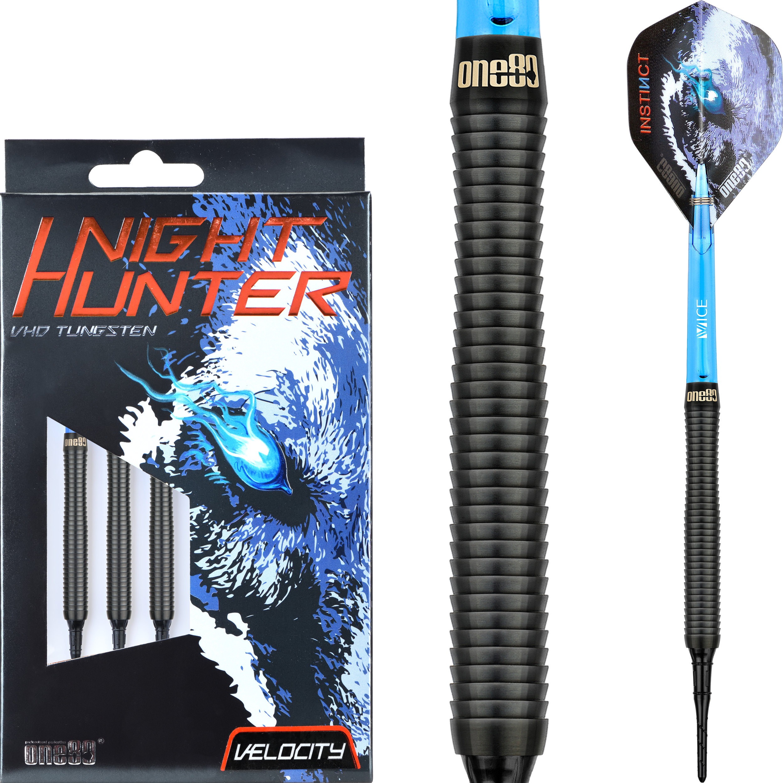 One80 - Night Hunter Velocity - Softdart One80 - Night Hunter Velocity - Softdart