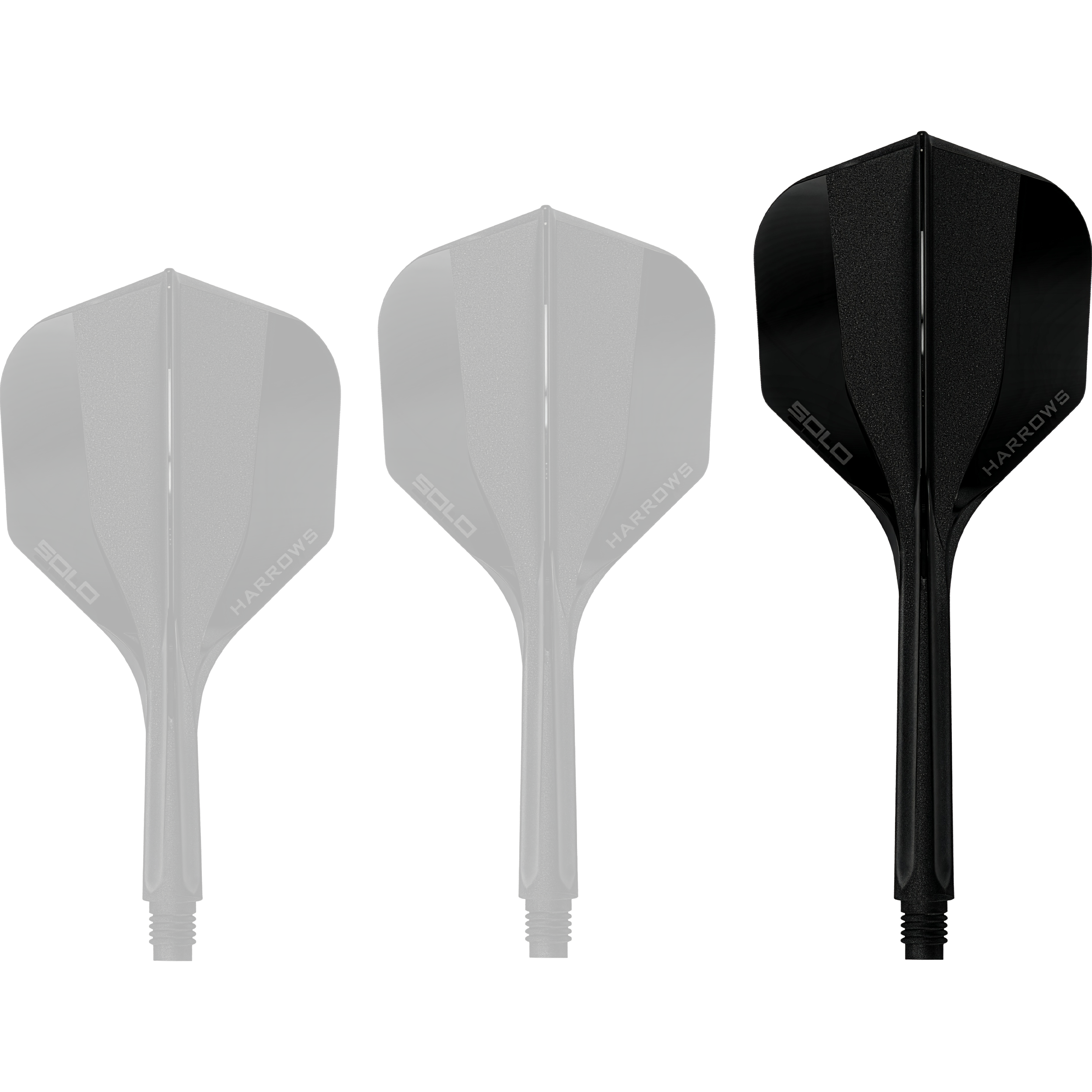 Harrows - Solo Flightsystem Schwarz - No6