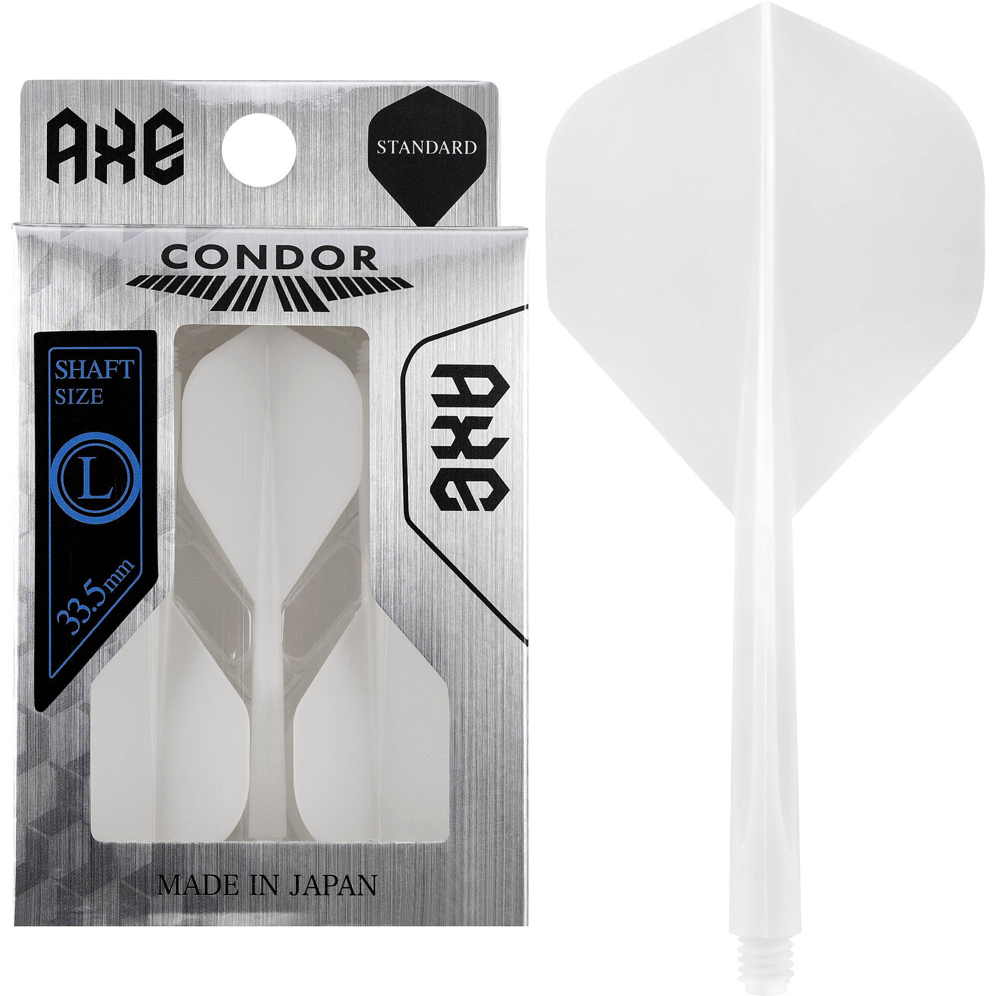 Condor-AXE-Flight-Weiss-Standard-Long-Collage Condor - AXE Flight Weiß - Standard