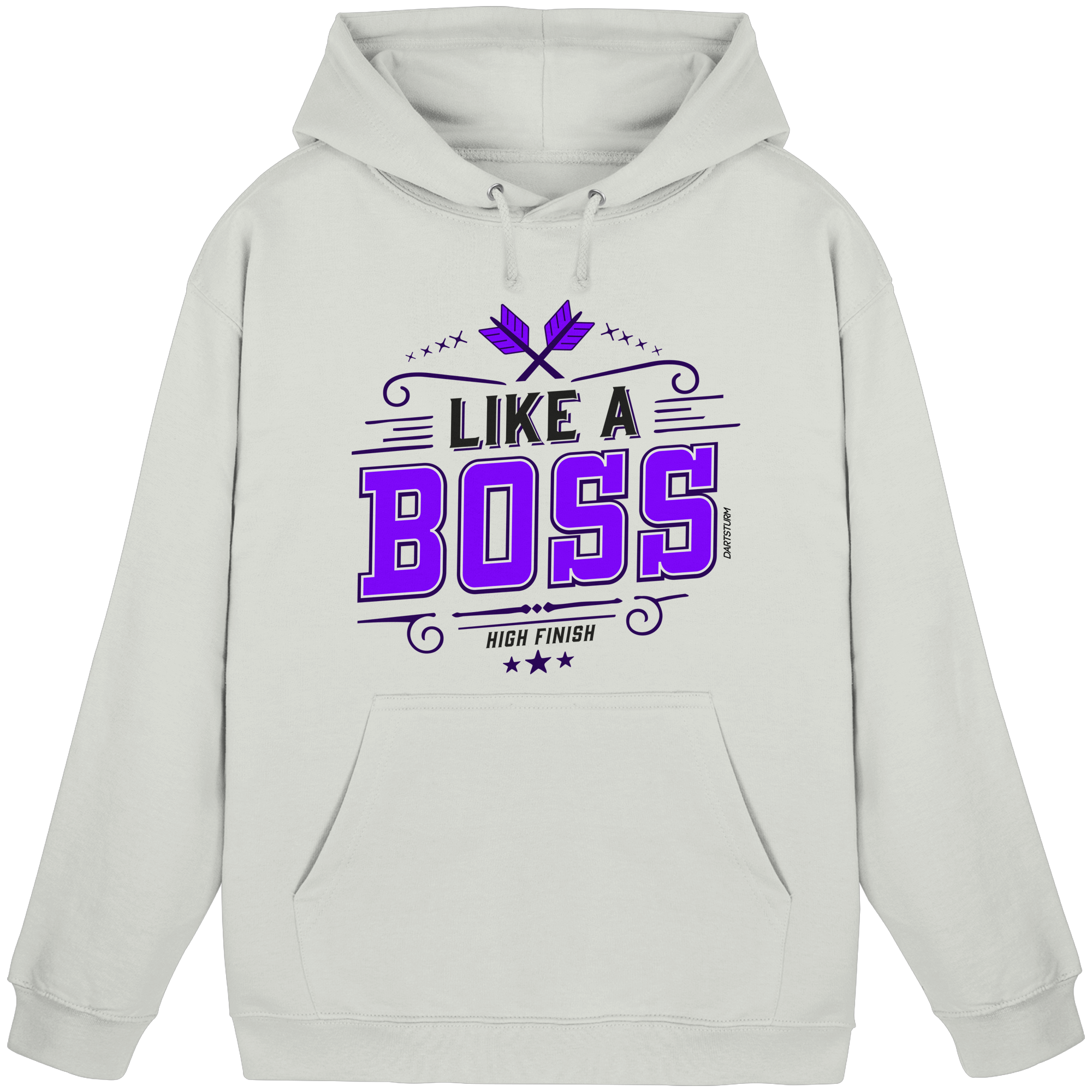 DartSturm - Like a Boss Purple - Basic Unisex Hoodie