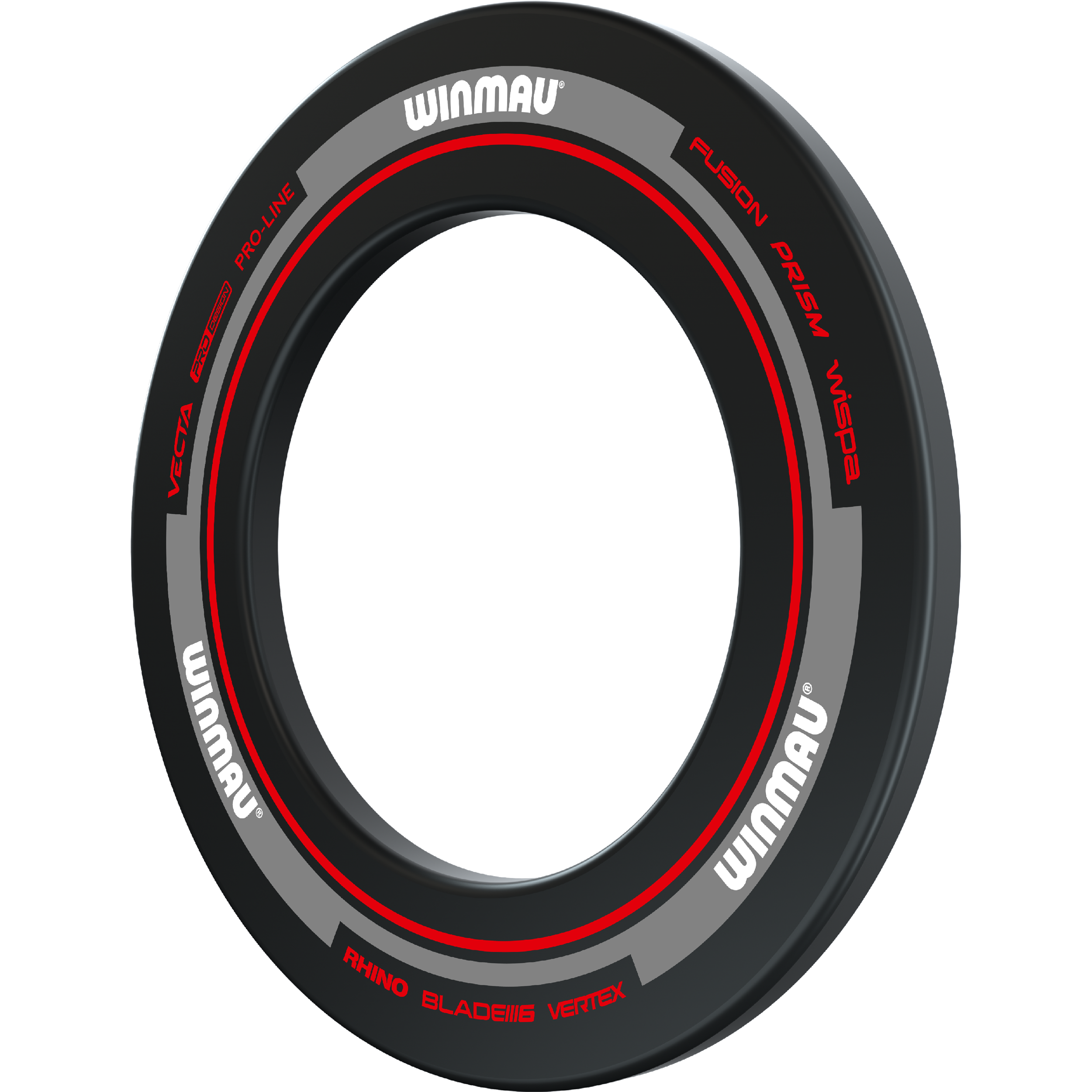 Winmau - Advance Schwarz Rot - Surround