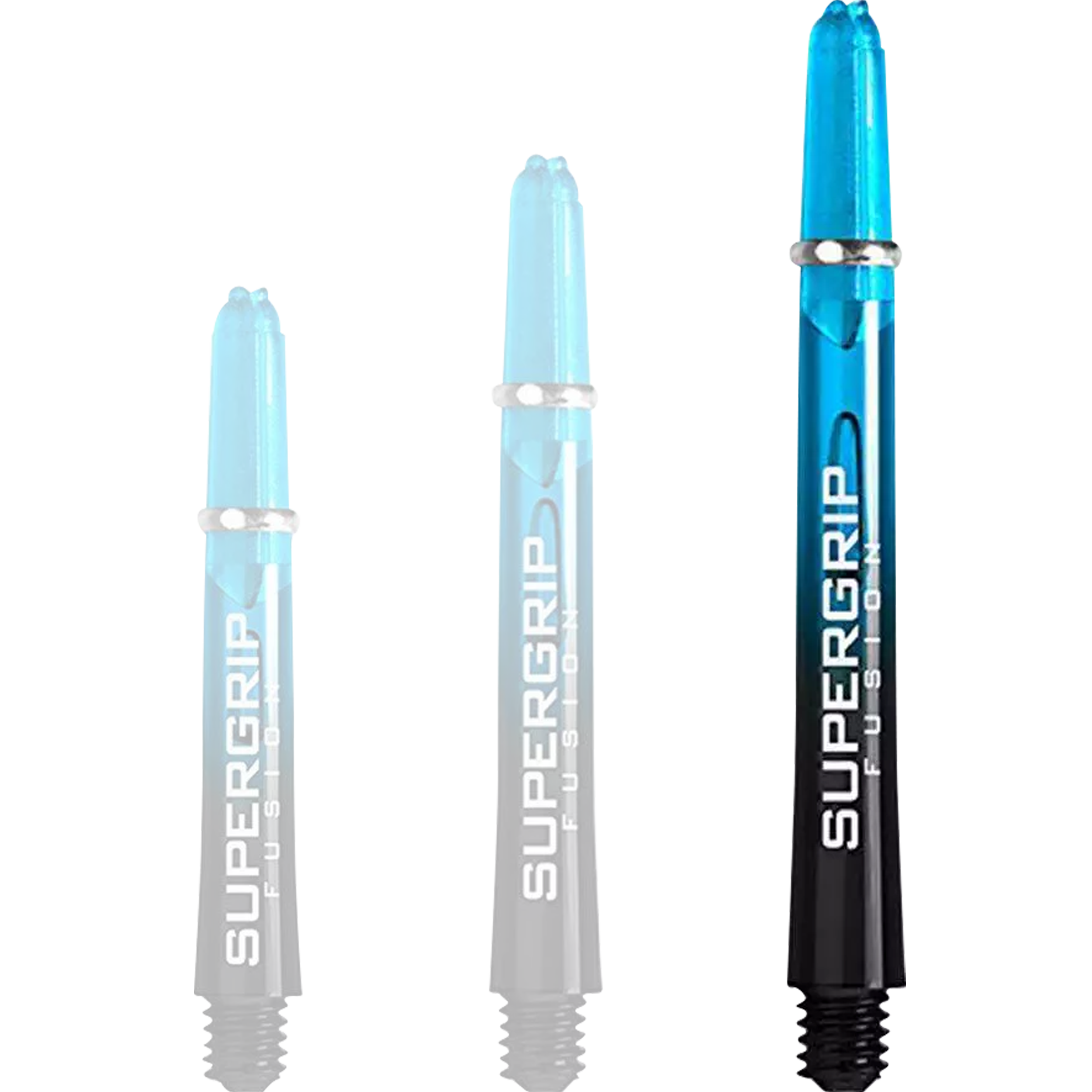 Harrows - Supergrip Fusion Shaft - Hellblau
