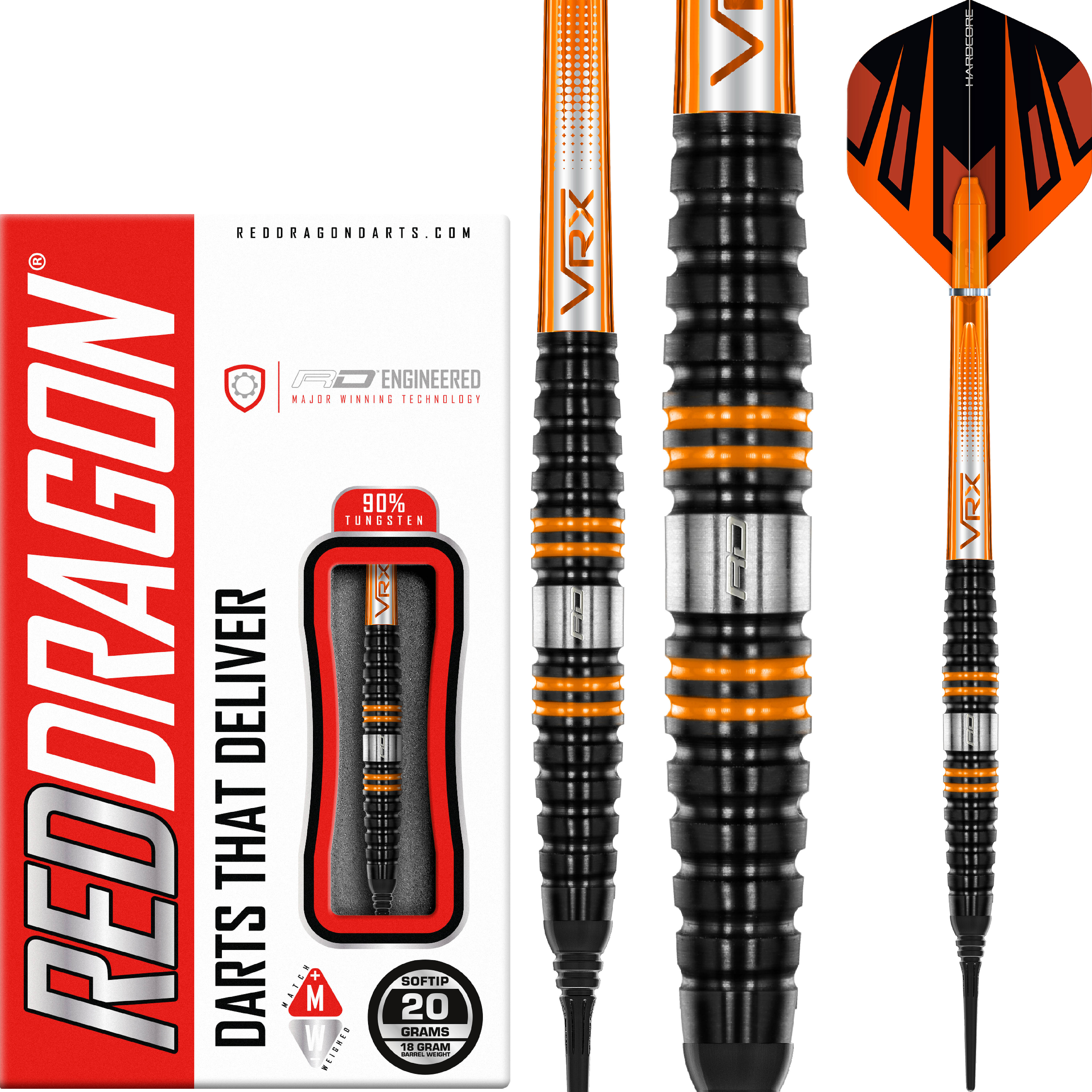 Red-Dragon-Amberjack-Pro-Typ-B-Softdart-Collage Red Dragon - Amberjack Pro Typ B - Softdart