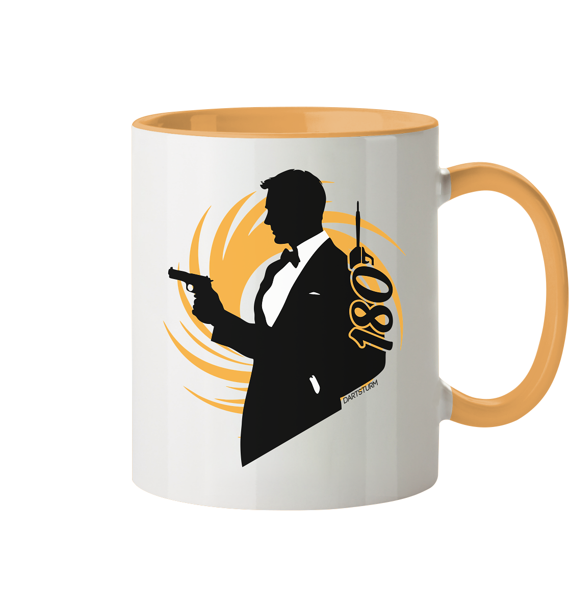DartSturm - Dart Agent - Tasse zweifarbig DartSturm - Dart Agent - Tasse zweifarbig