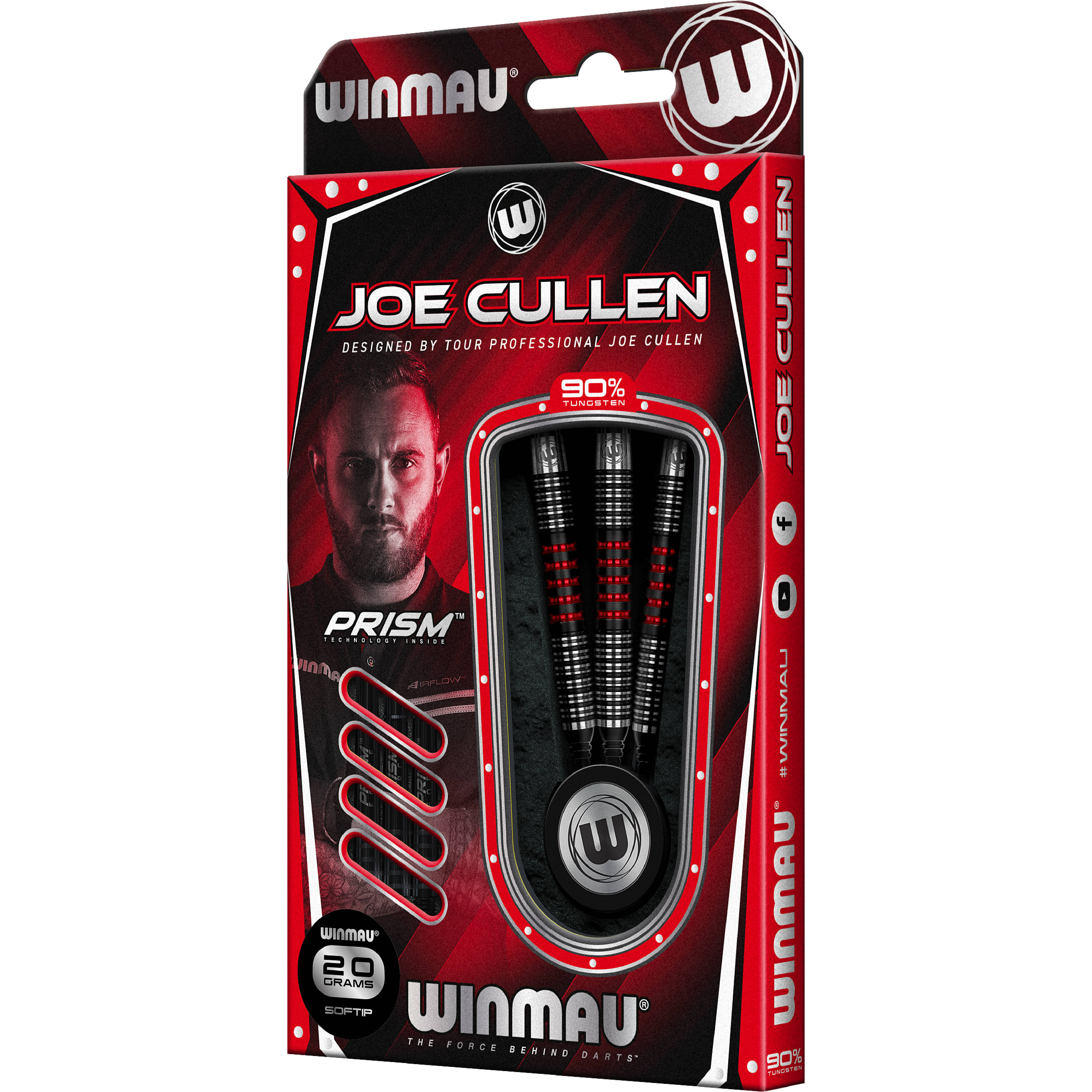 Winmau-Joe-Cullen-Softdart-Verpackung Winmau - Joe Cullen - Softdart