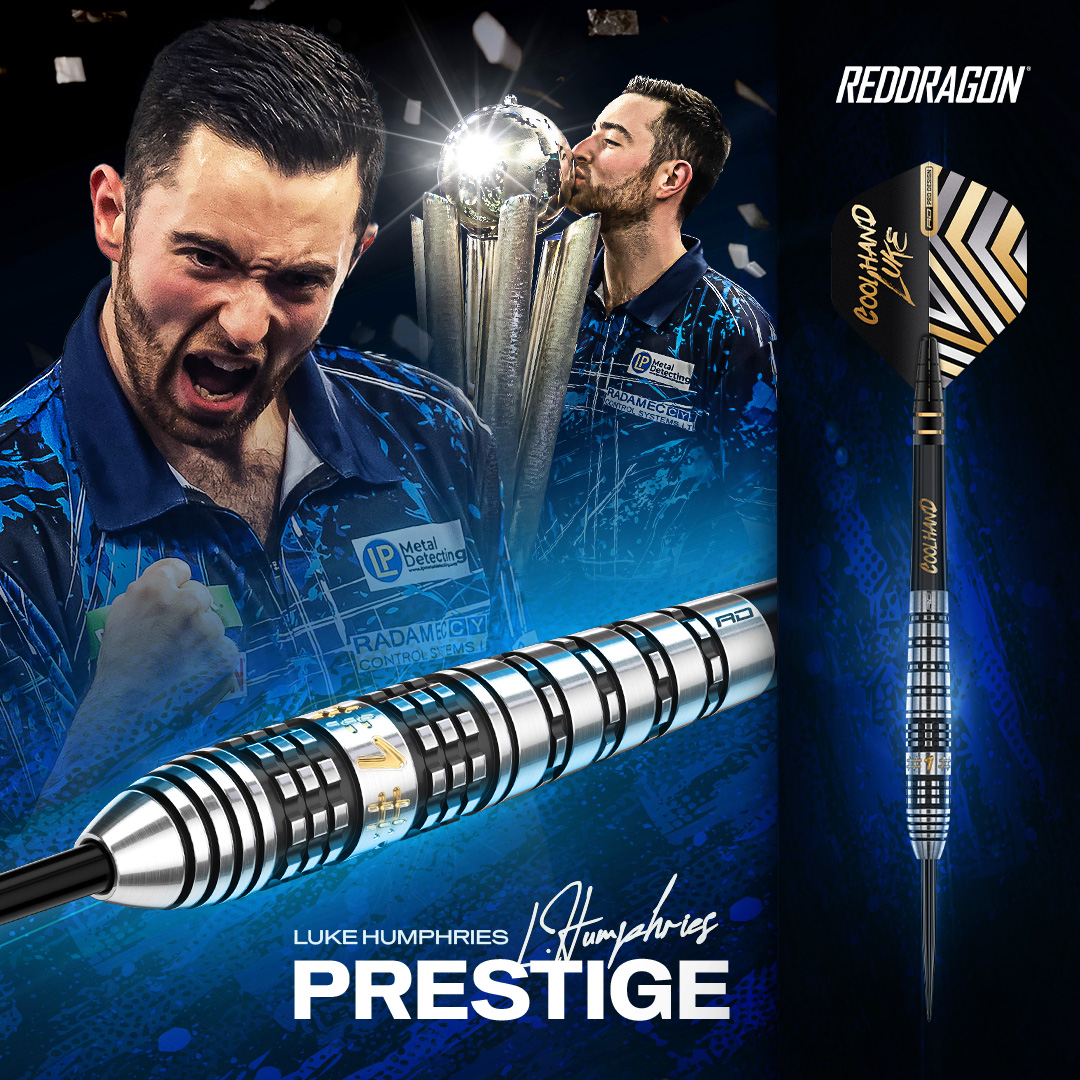 Red Dragon - Luke Humphries Prestige - Steeldart Red Dragon - Luke Humphries Prestige - Steeldart
