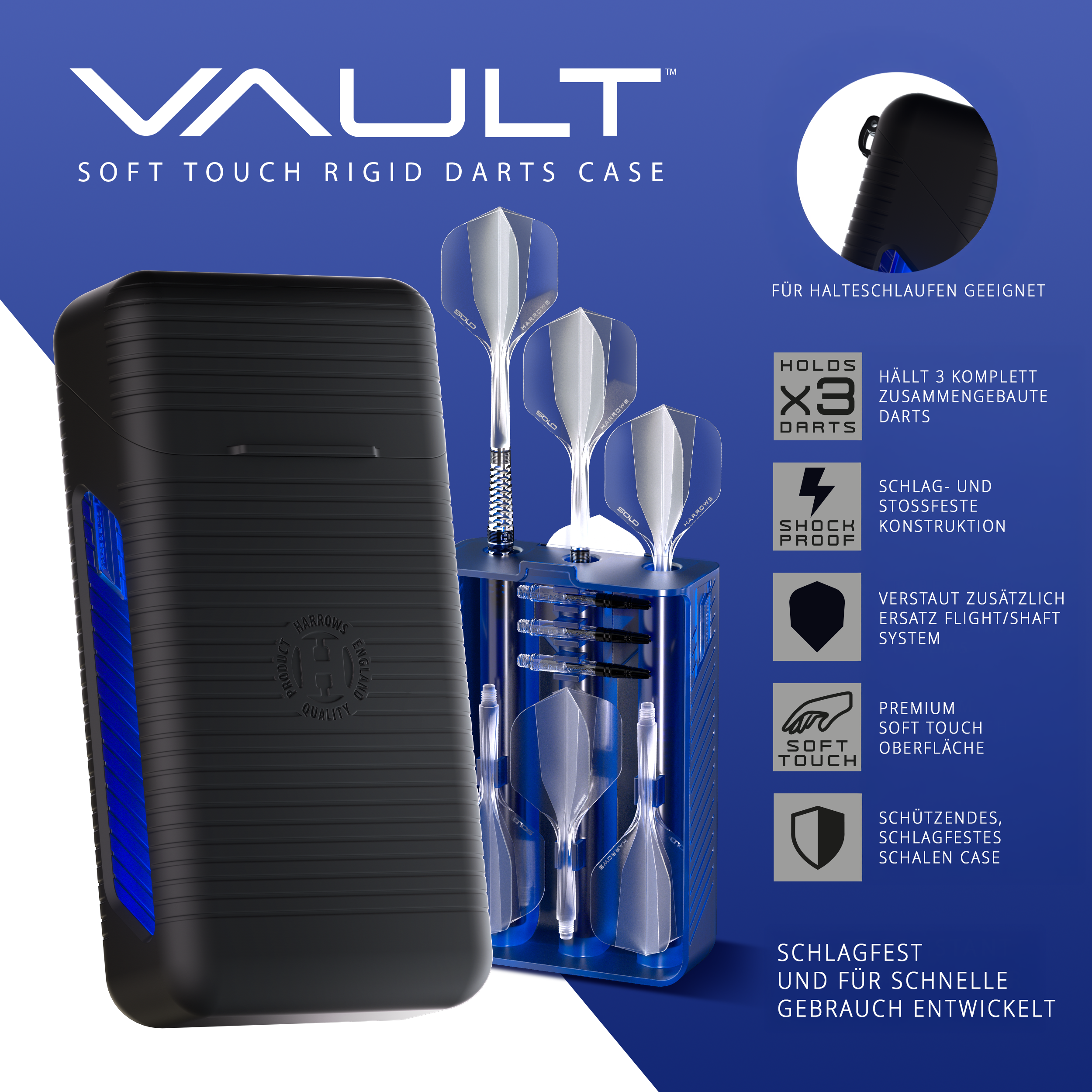 Harrows - Vault Dart Case Harrows - Vault Dart Case