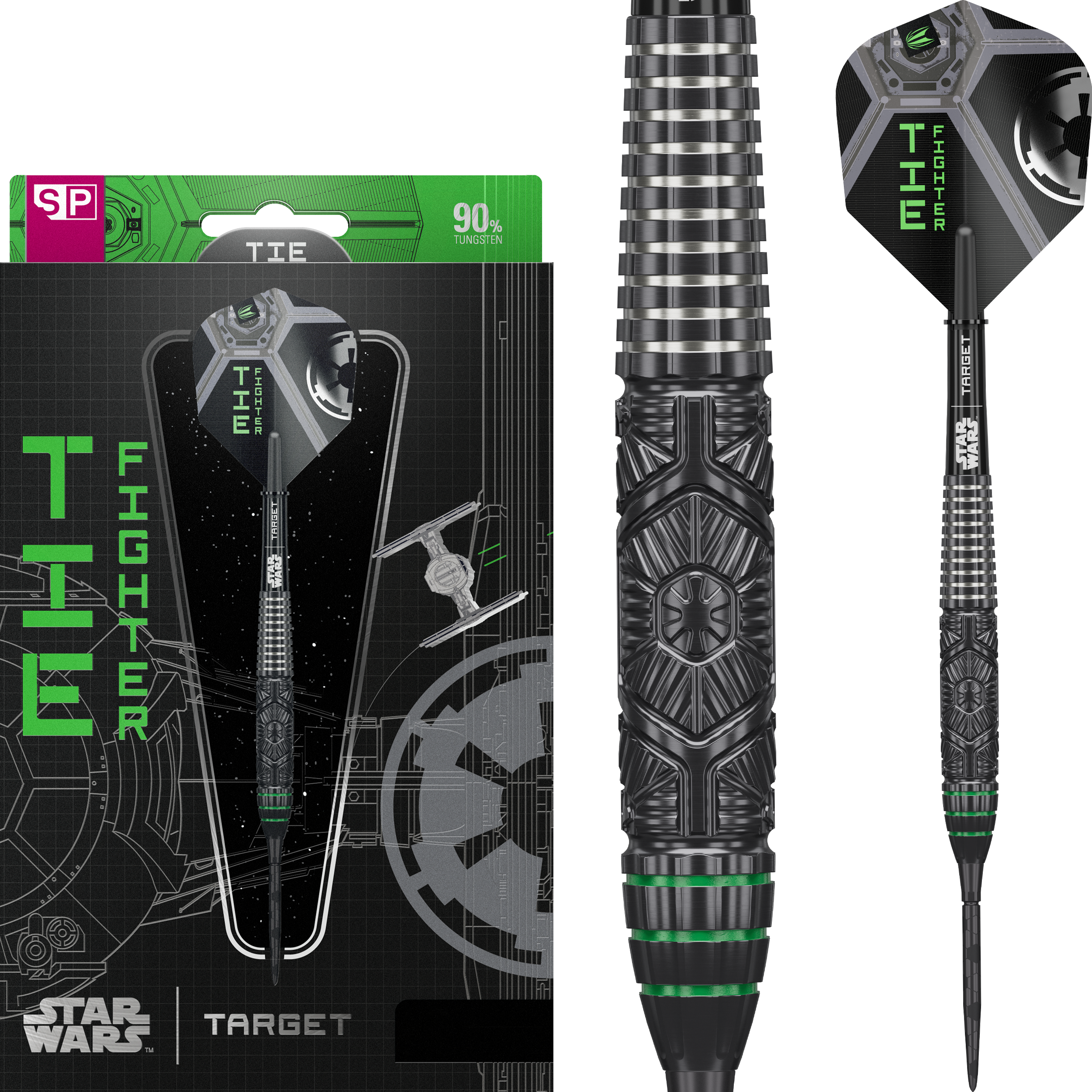 Target - Swiss Point - Star Wars Tie Fighter - Steeldart