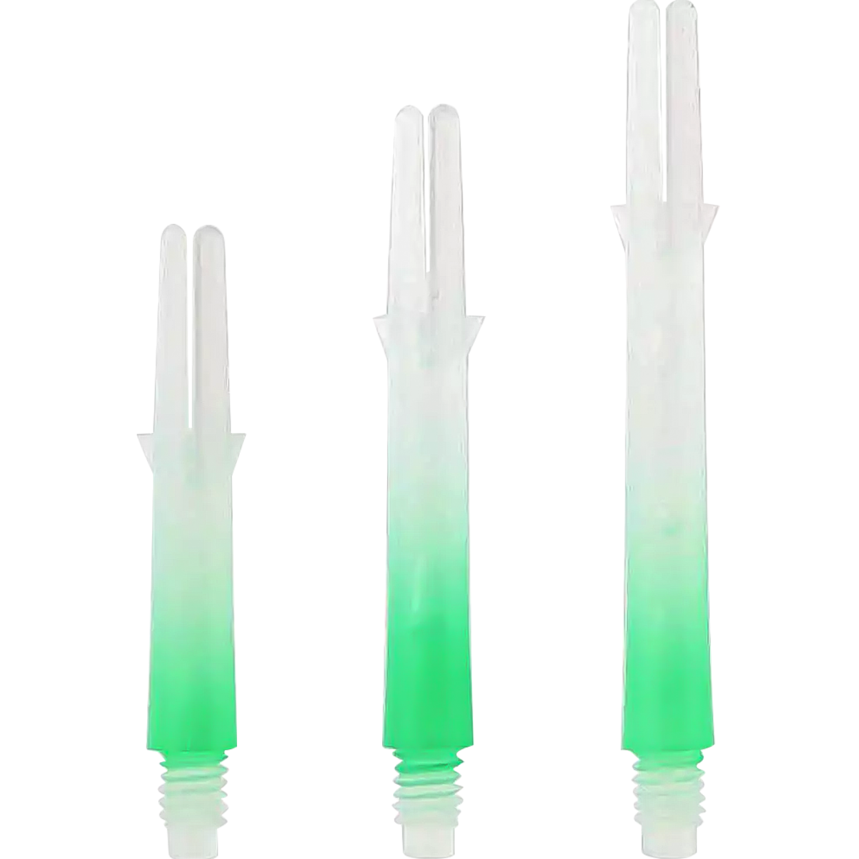 L-Style - L-Shaft Lock Straight TwoTone - Weiß Klar Grün L-Style - L-Shaft Lock Straight TwoTone - Weiß Klar Grün