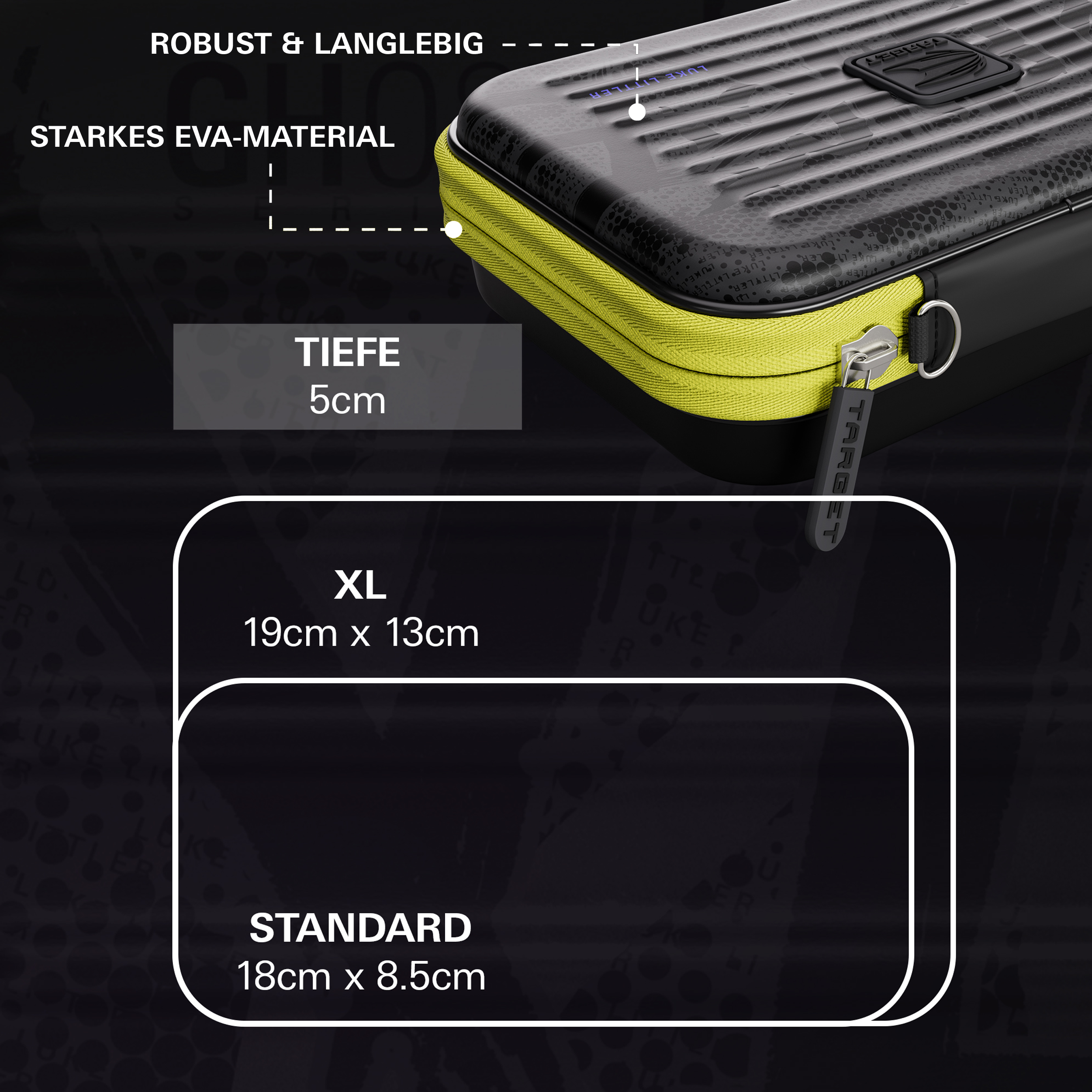 Target - Takoma Ghost Dartwallet Luke Littler Target - Takoma Ghost Dartwallet Luke Littler