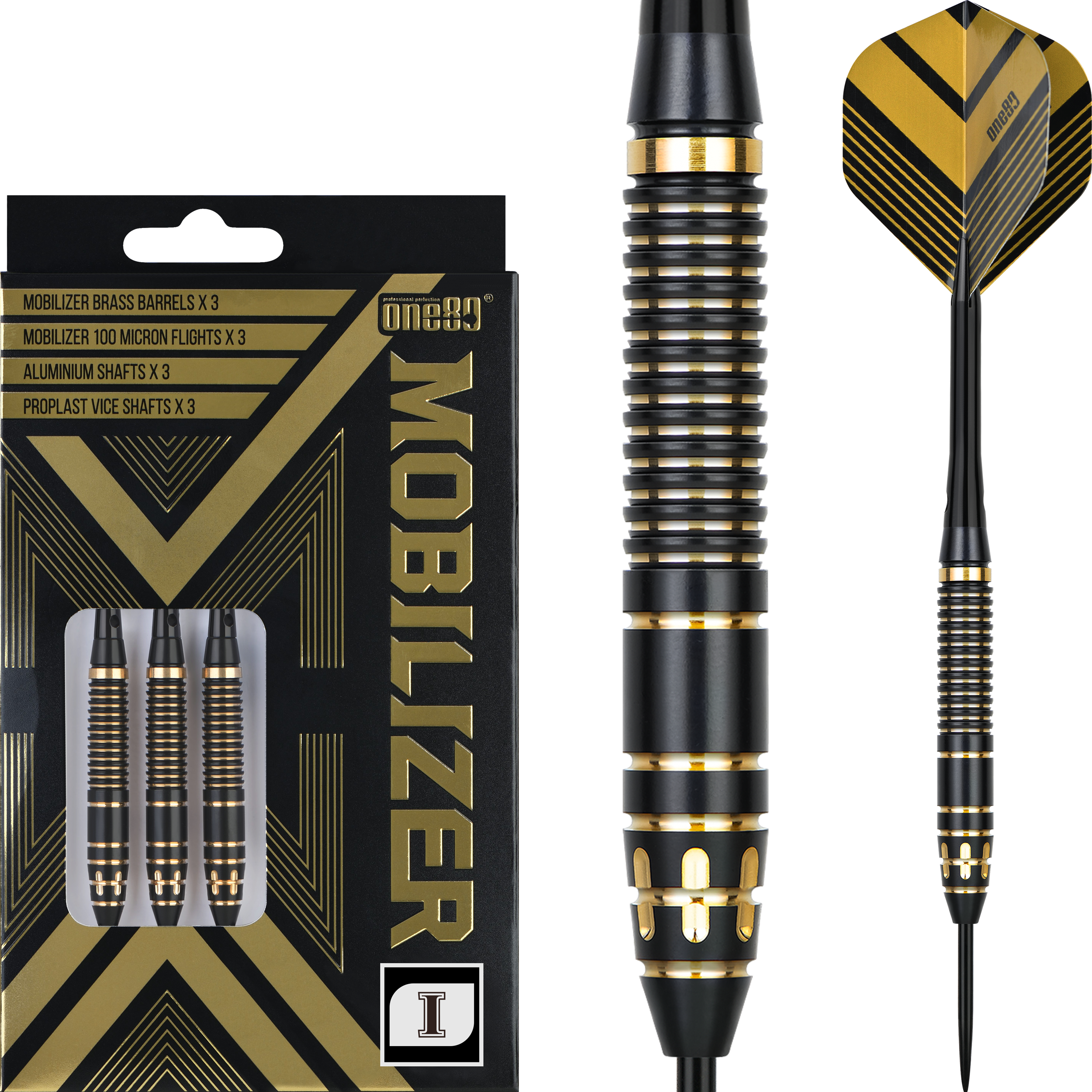 One80 - Mobilizer 01 Brass - Steeldart One80 - Mobilizer 01 Brass - Steeldart