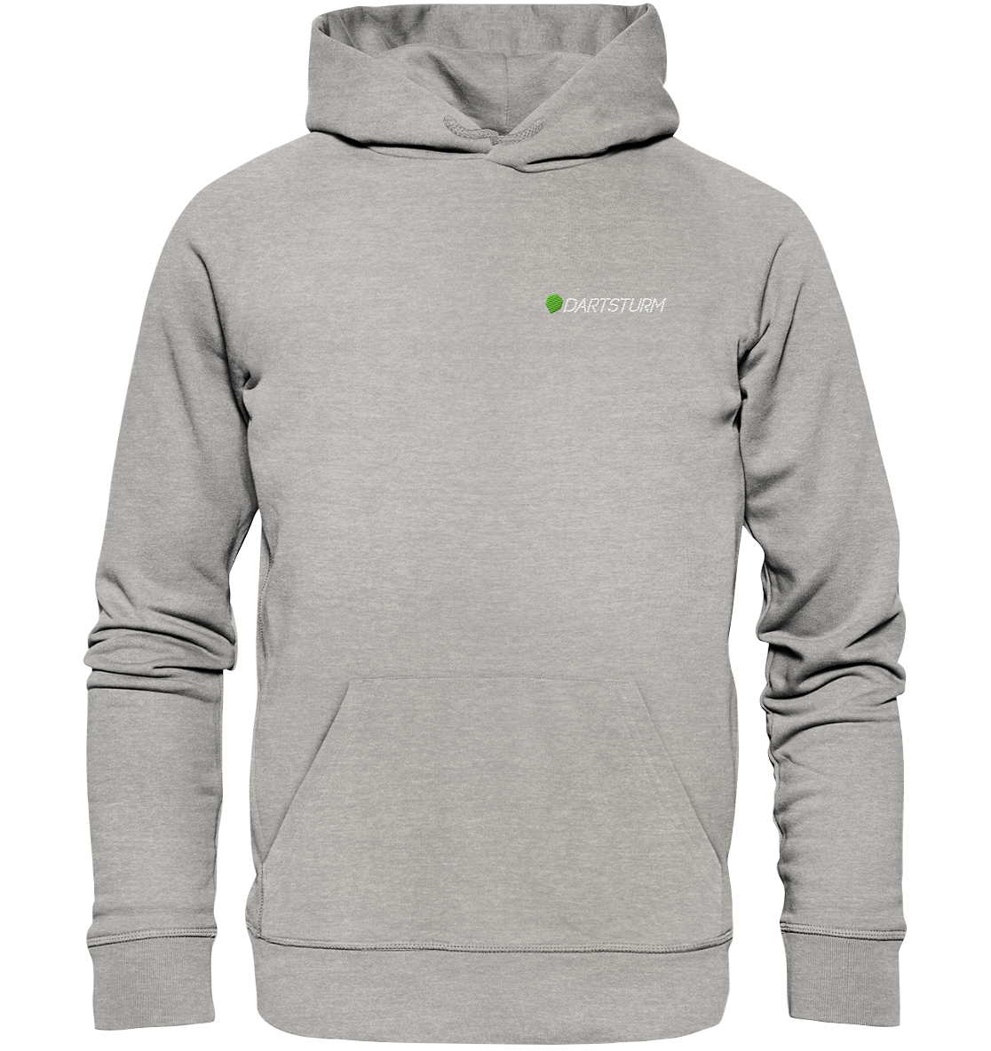 DartSturm - Logo Weiß Hoodie (Stick) DartSturm - Logo Weiß Hoodie (Stick)