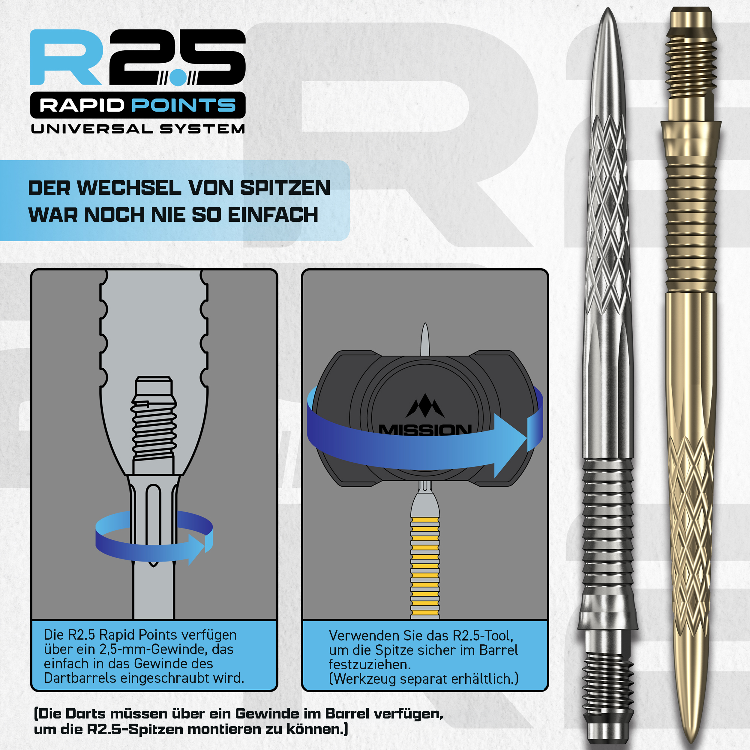 Mission - Rapid Point DSX - Gold