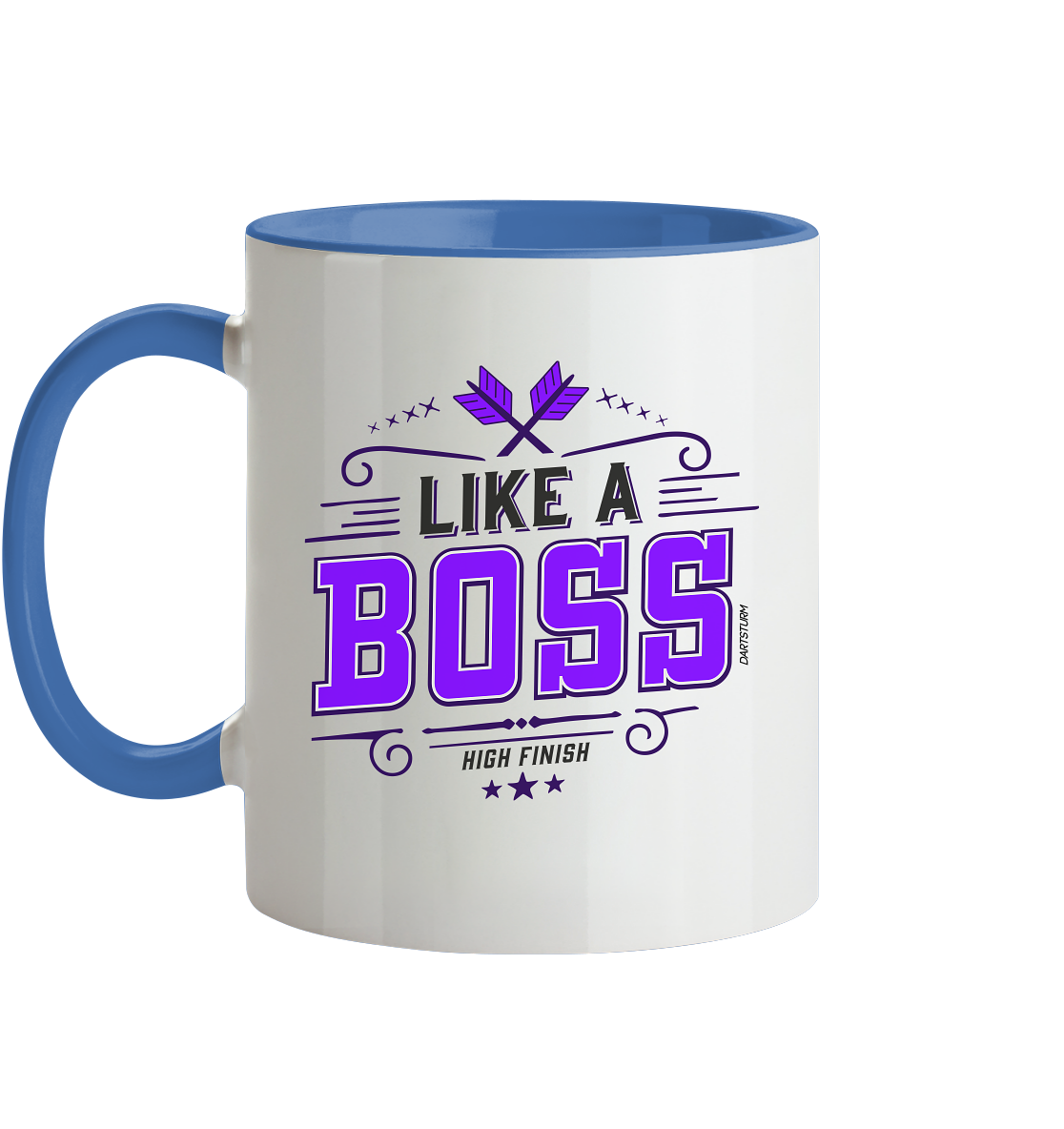 DartSturm - Like a Boss Purple - Tasse zweifarbig