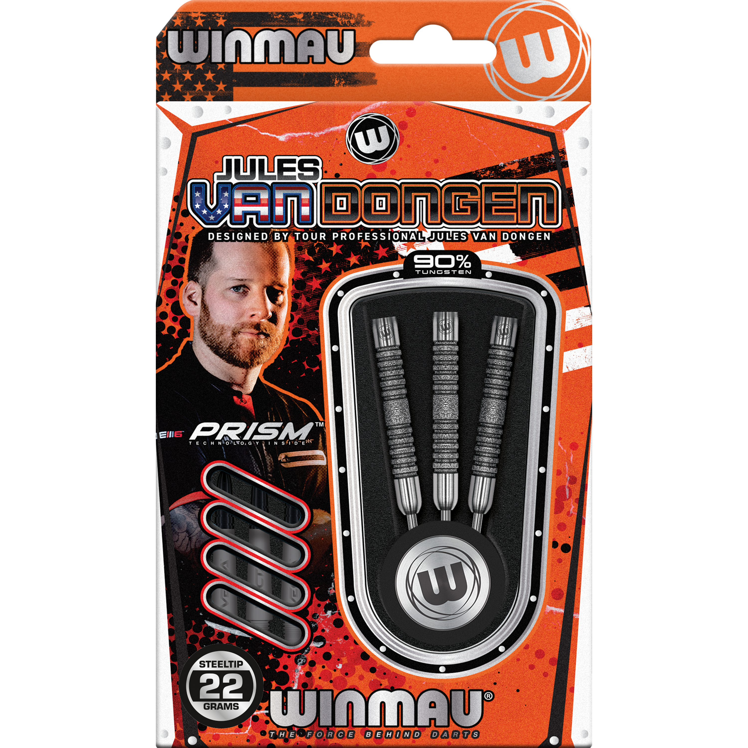 Winmau - Jules van Dongen - Steeldart Winmau - Jules van Dongen - Steeldart