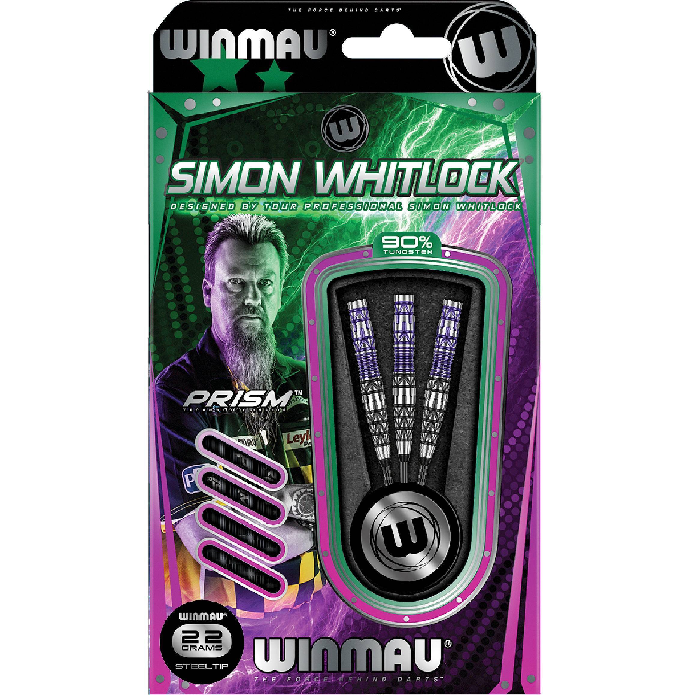 Winmau-Simon-Whitlock-Special-Edition-Steeldart-Verpackung Winmau - Simon Whitlock Special Edition - Steeldart