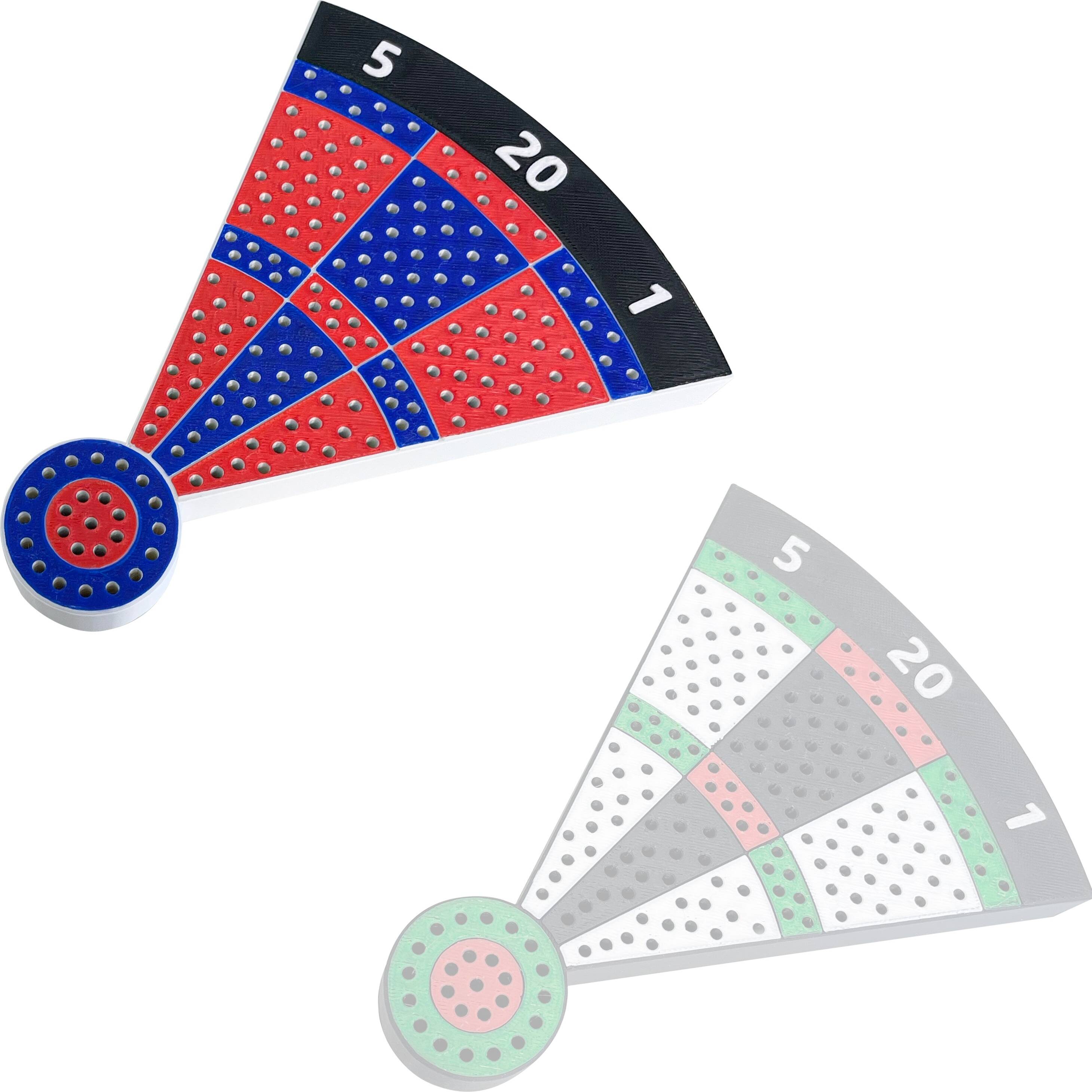 DartSturm - 3D Segment Dartständer DartSturm - 3D Segment Dartständer