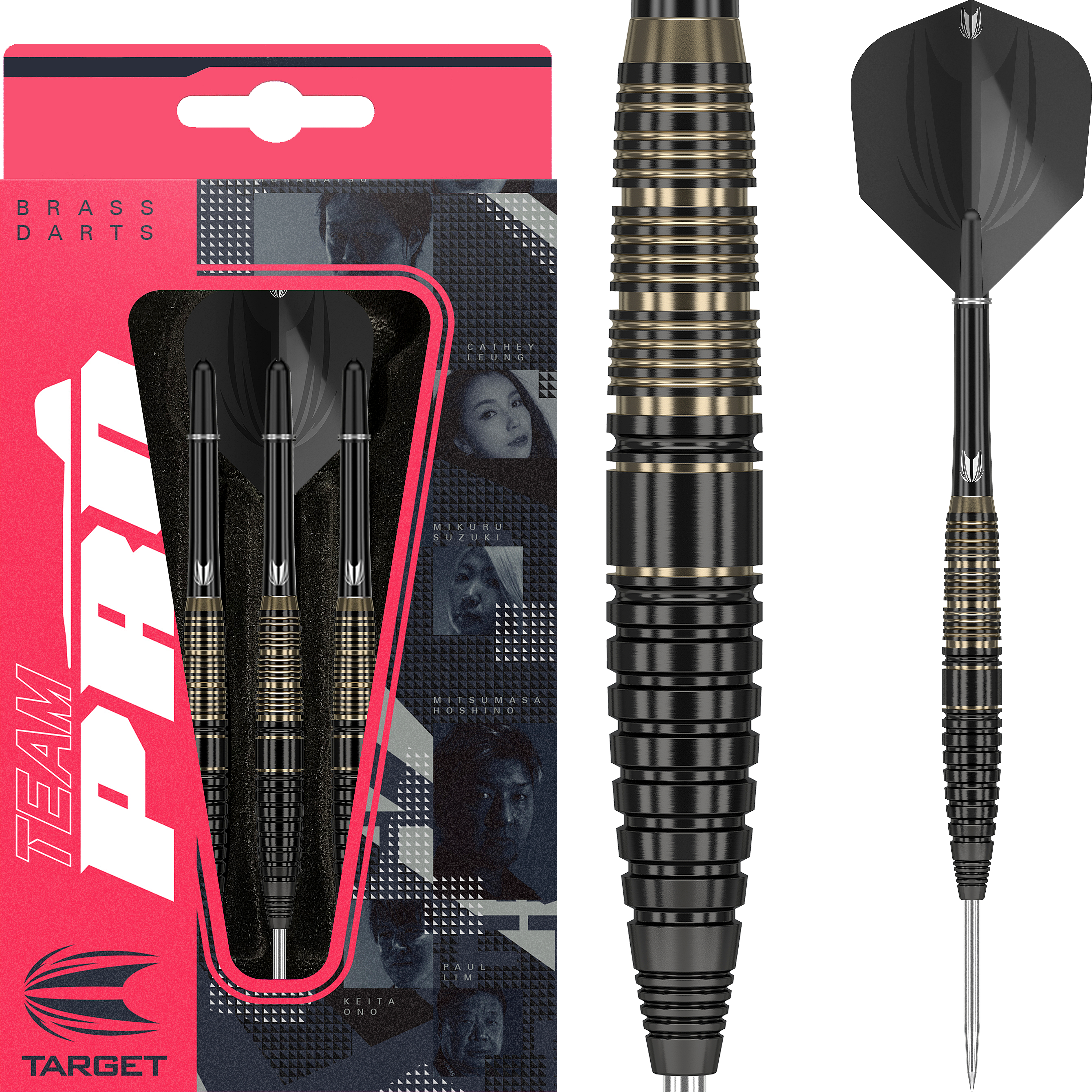 Target Japan - Team Pro - Mikuru Suzuki Brass - Steeldart Target Japan - Team Pro - Mikuru Suzuki Brass - Steeldart