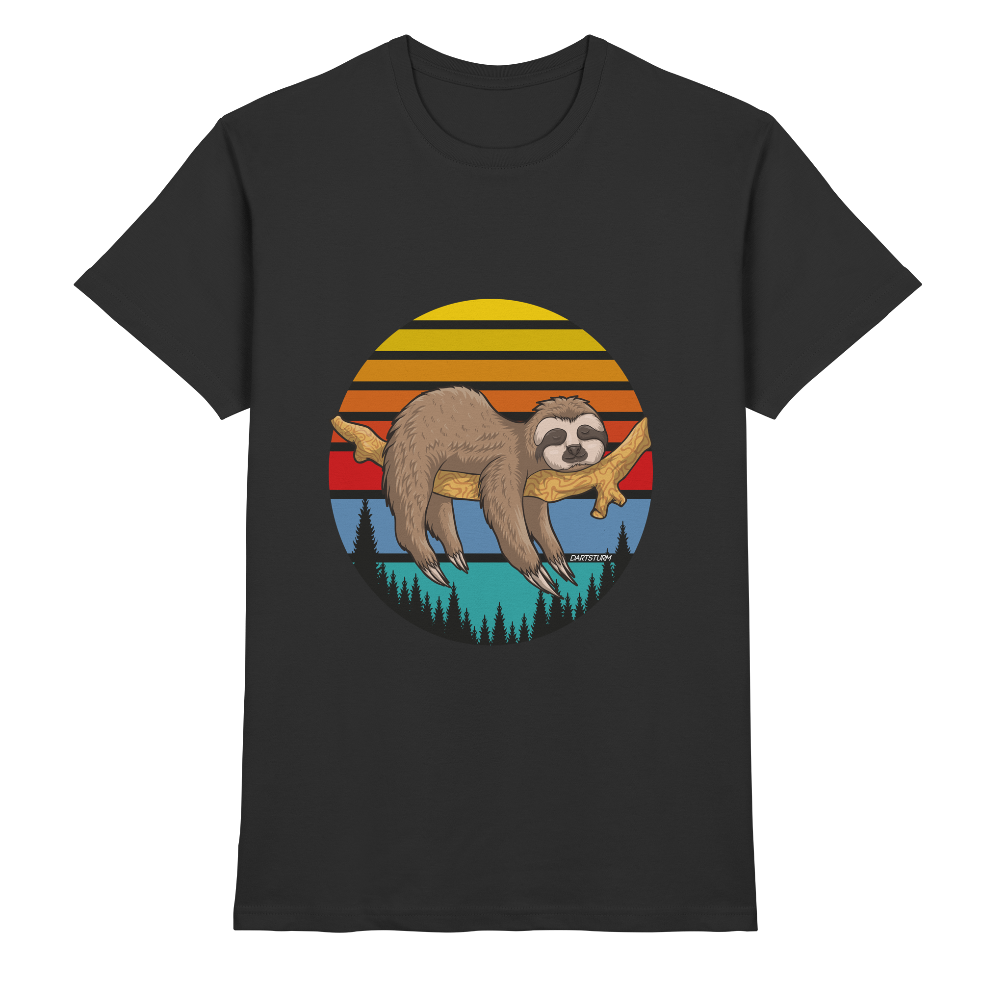 DartSturm - Lazy Sloth - Premium Shirt DartSturm - Lazy Sloth - Premium Shirt