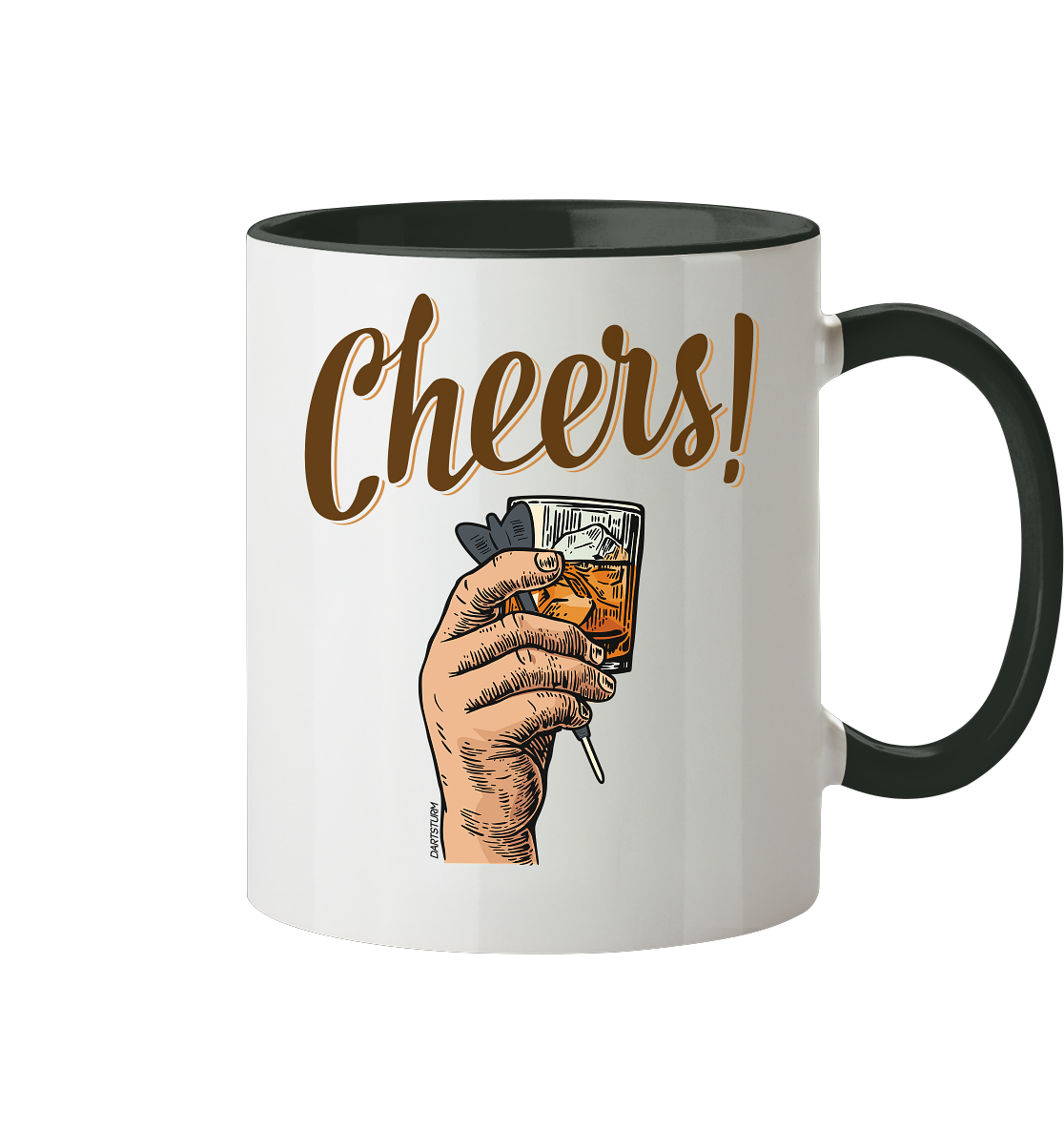 DartSturm - Cheers - Tasse zweifarbig DartSturm - Cheers - Tasse zweifarbig