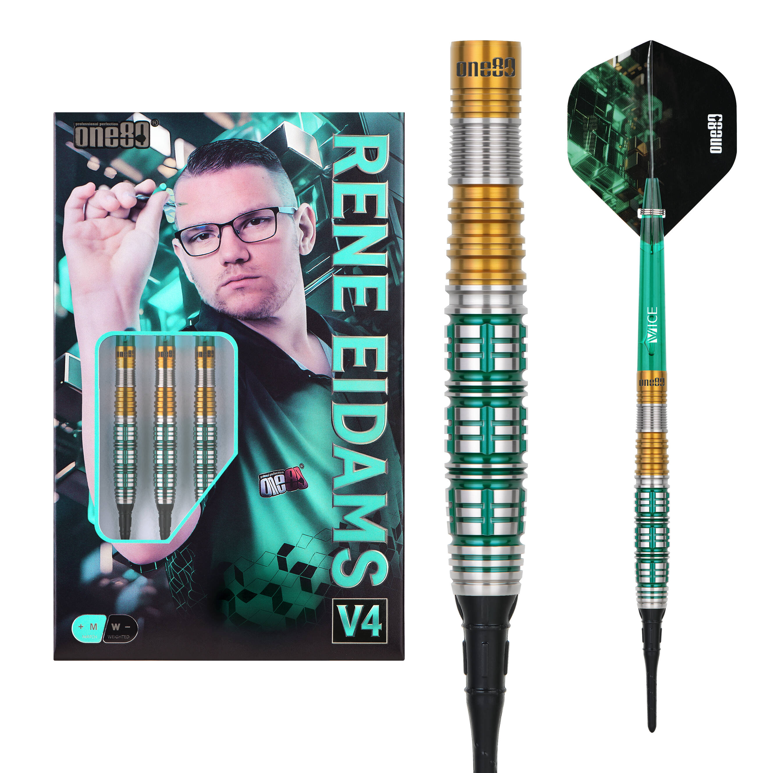One80 - Rene Eidams Signature V4 - Softdart