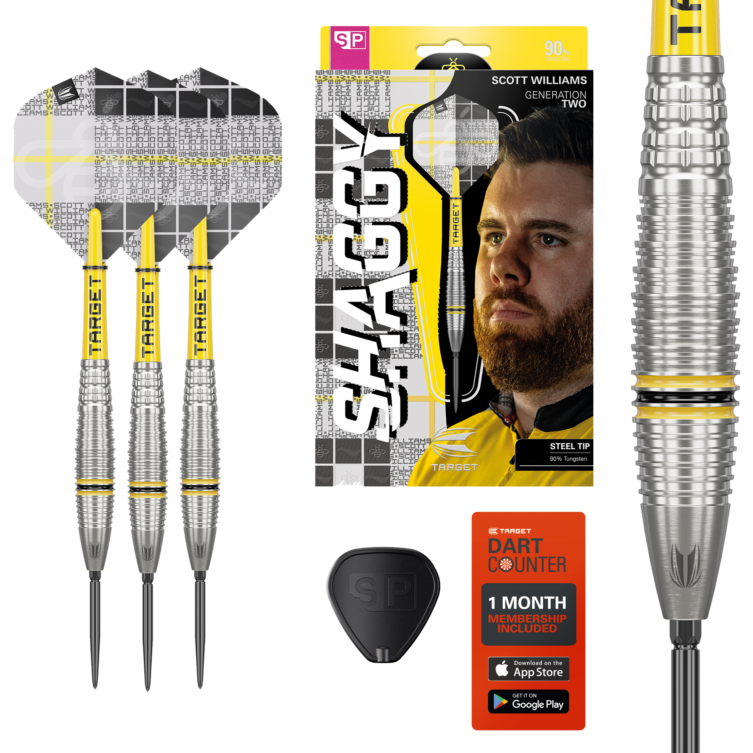 Target - Swiss Point - Scott Williams GEN 2 - Steeldart