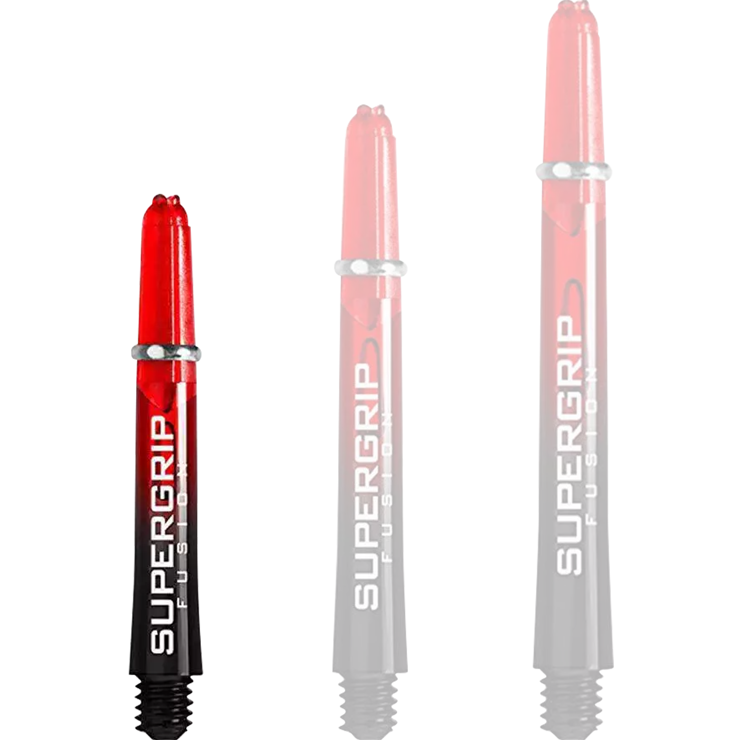 Harrows - Supergrip Fusion Shaft - Rot Harrows - Supergrip Fusion Shaft - Rot