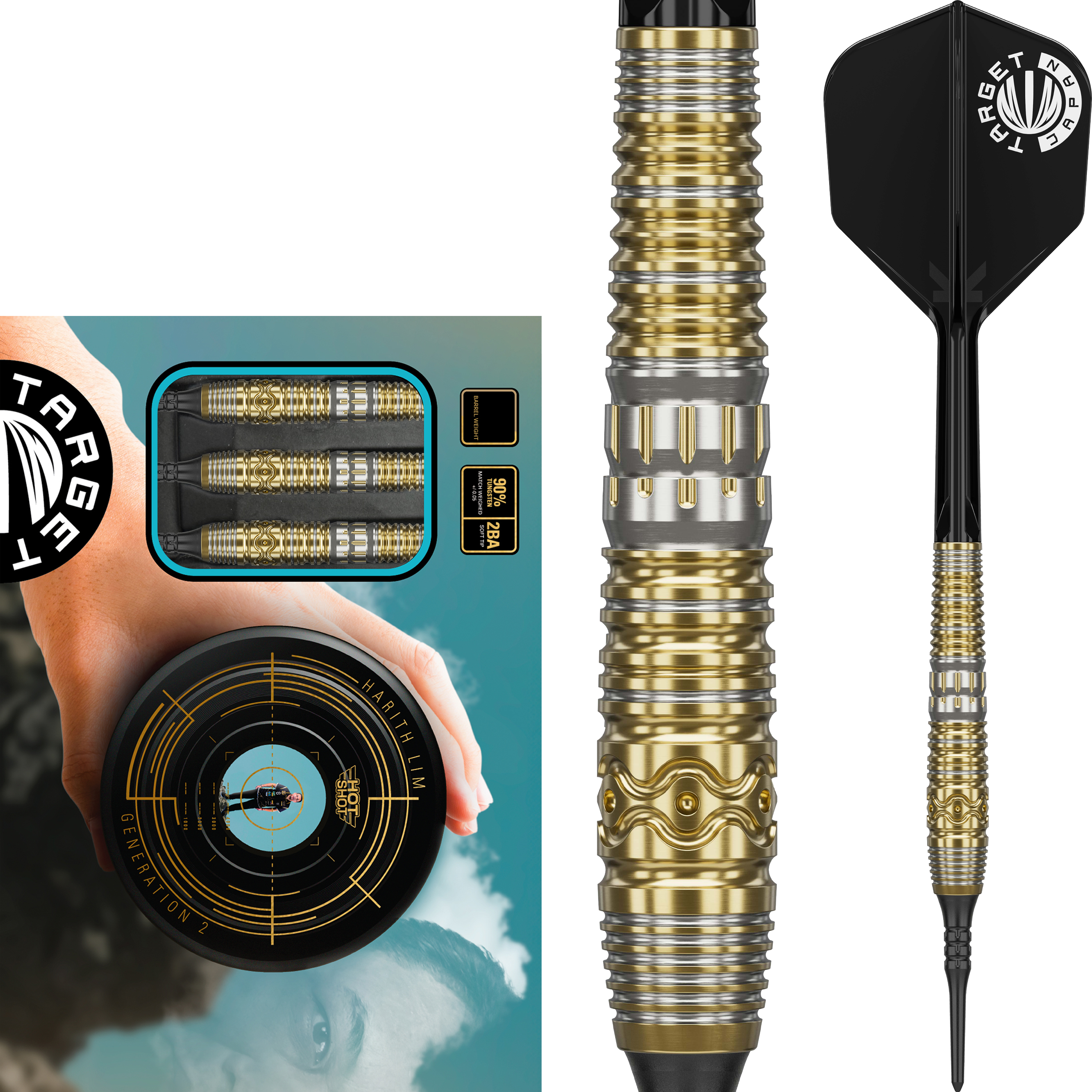 Target Japan - Harith Lim Gen 2 - Softdart Target Japan - Harith Lim Gen 2 - Softdart