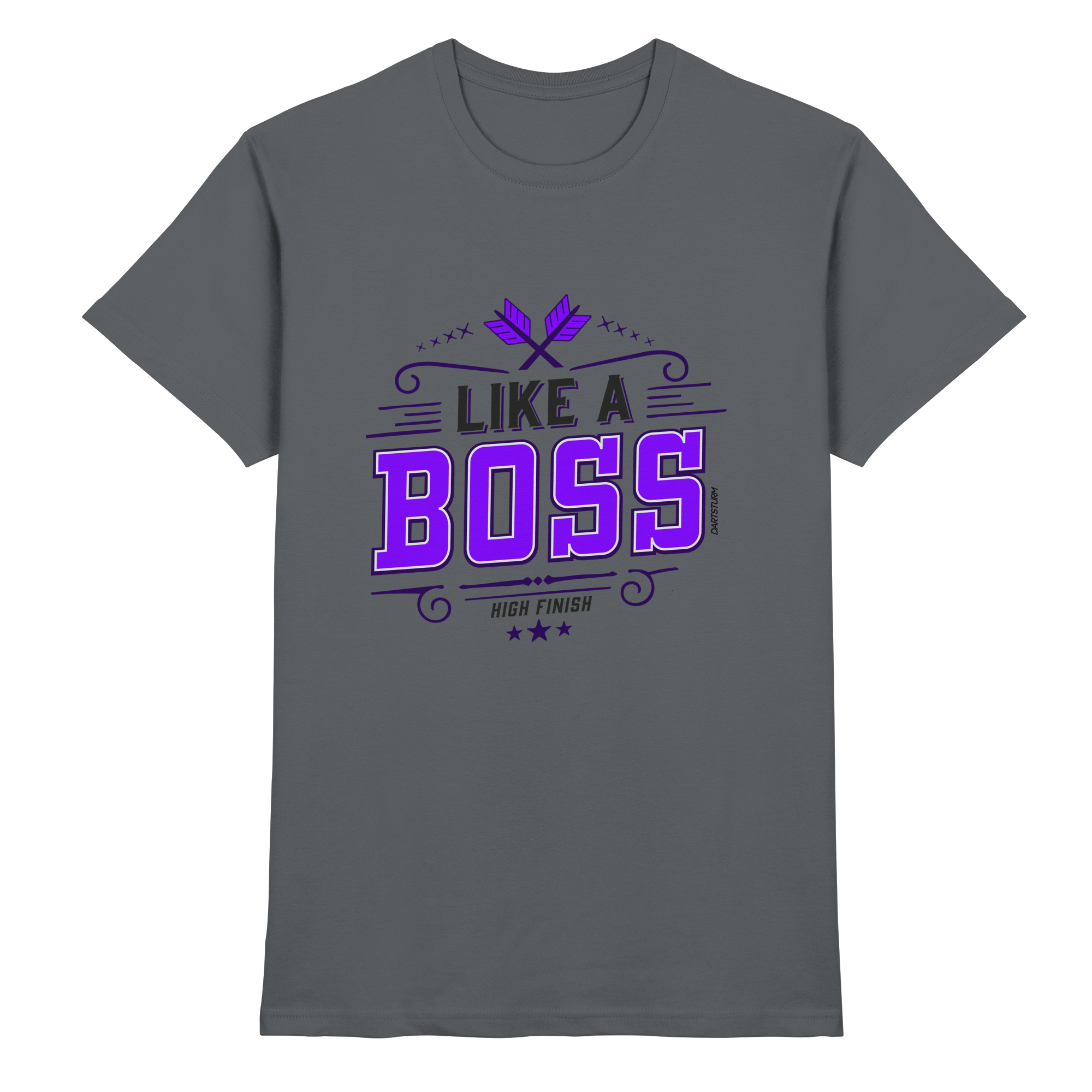 DartSturm - Like a Boss Purple - Premium Shirt