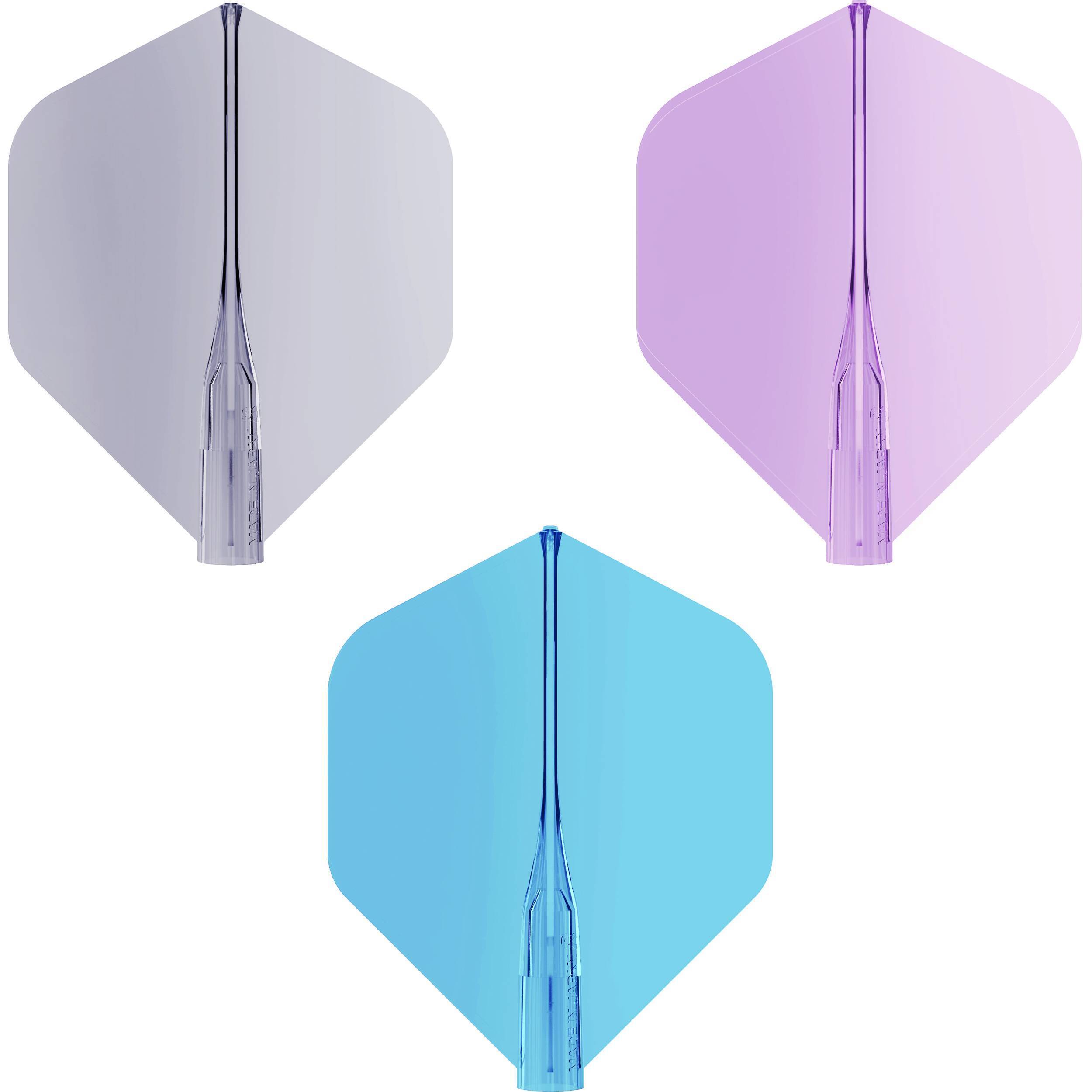 8-Flight-Tinted-Dartflight-Standard 8 Flight - Tinted Dartflight - Standard