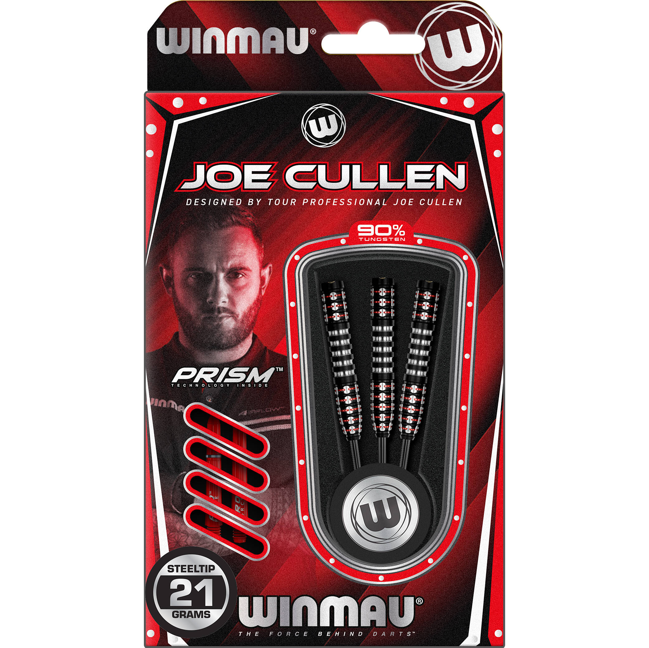 Winmau-Joe-Cullen-Ignition-Steeldart-Verpackung Winmau - Joe Cullen Ignition - Steeldart