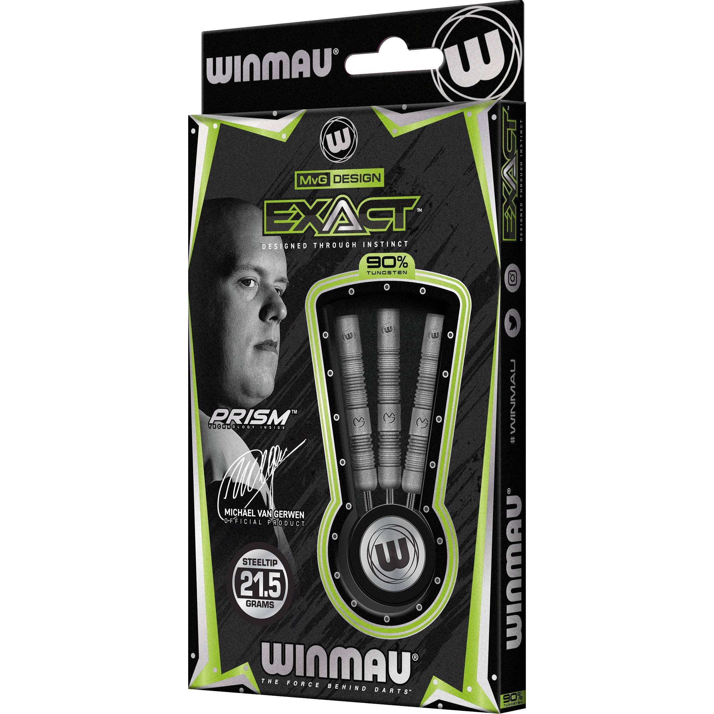 Winmau-Michael-van-Gerwen-Exact-Steeldart-Verpackung-Details Winmau - Michael van Gerwen Exact - Steeldart