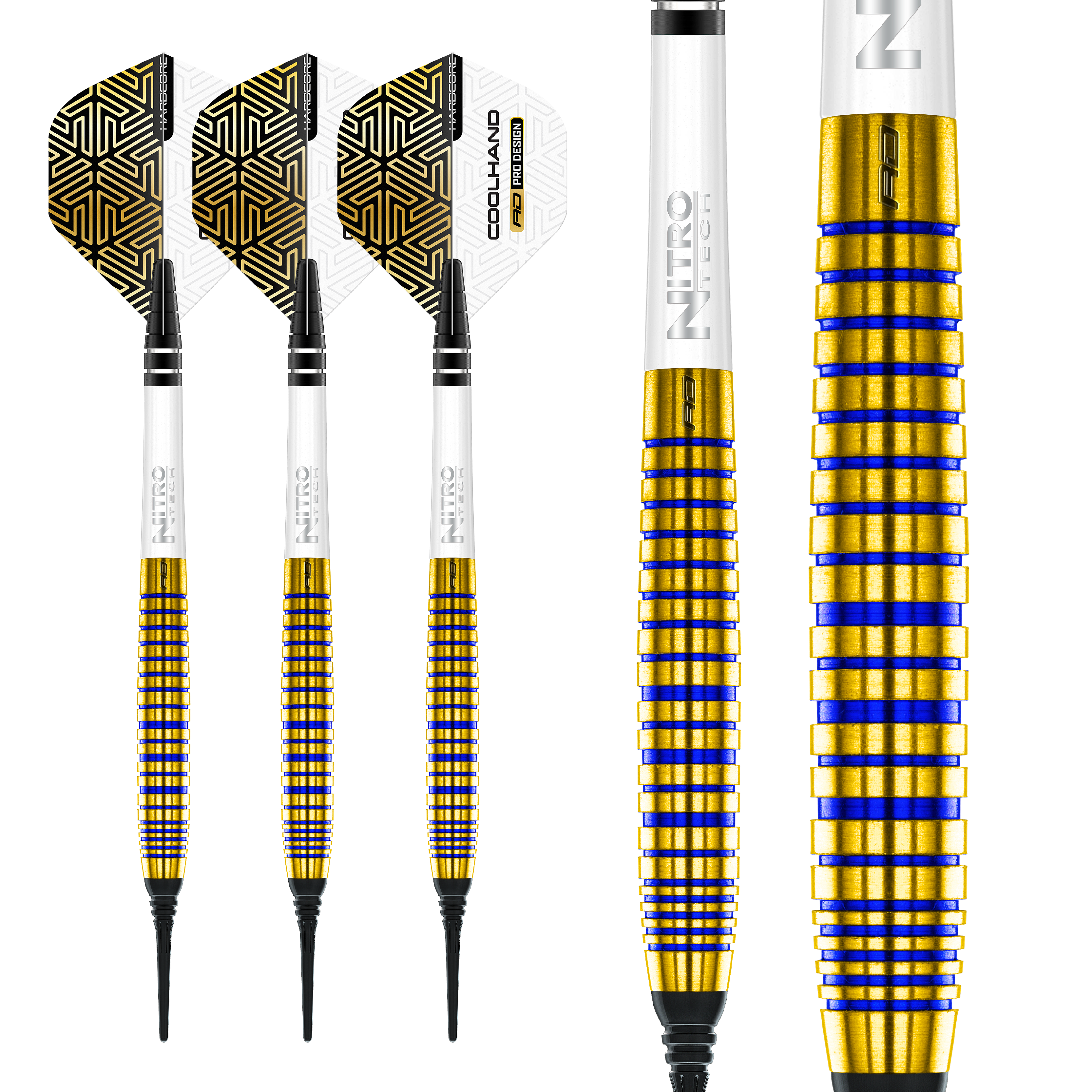 Red Dragon - Luke Humphries TX3 Gold SE - Softdart Red Dragon - Luke Humphries TX3 Gold SE - Softdart