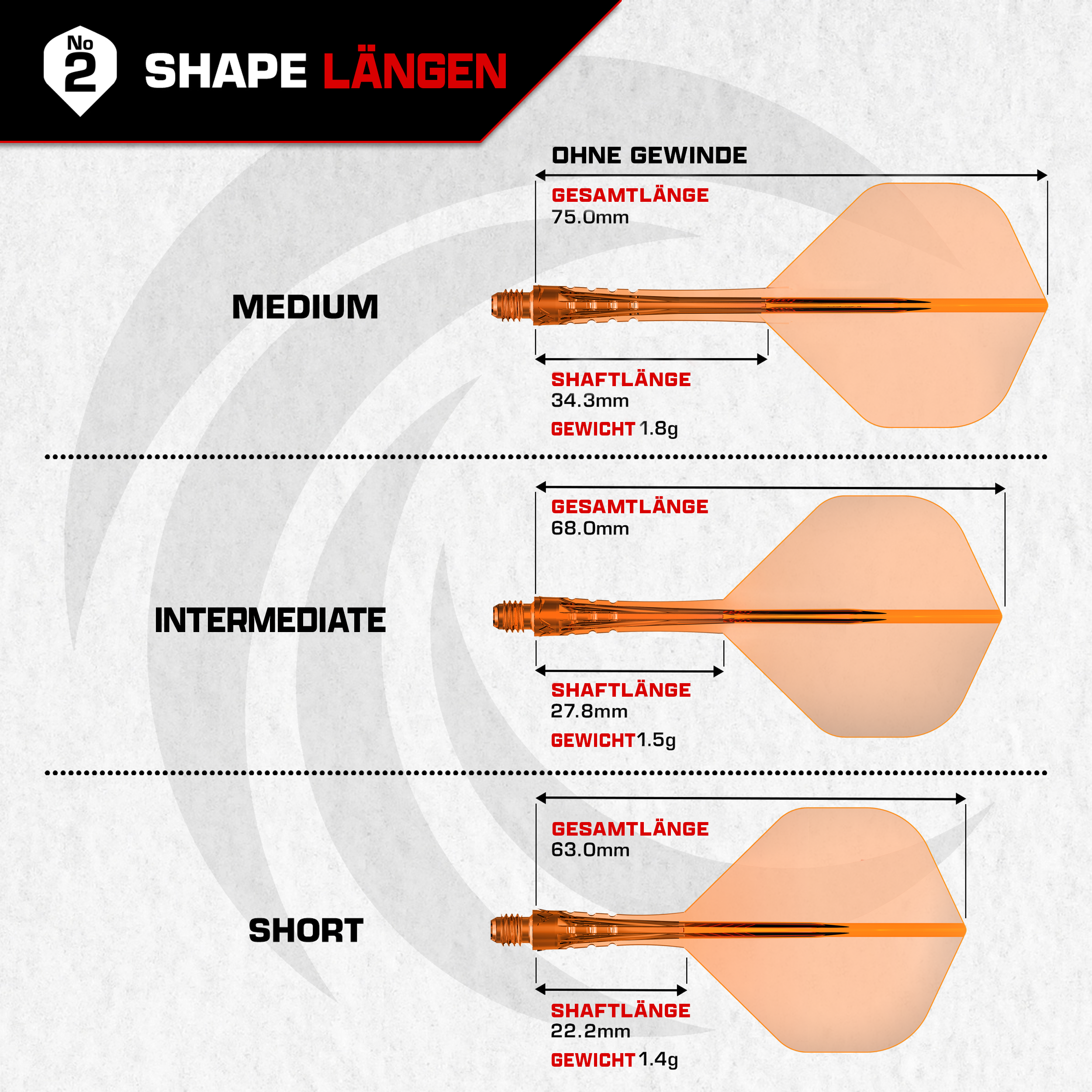 Mission - Force 90 Vortex Neonorange Transparent - No2 Mission - Force 90 Vortex Neonorange Transparent - No2