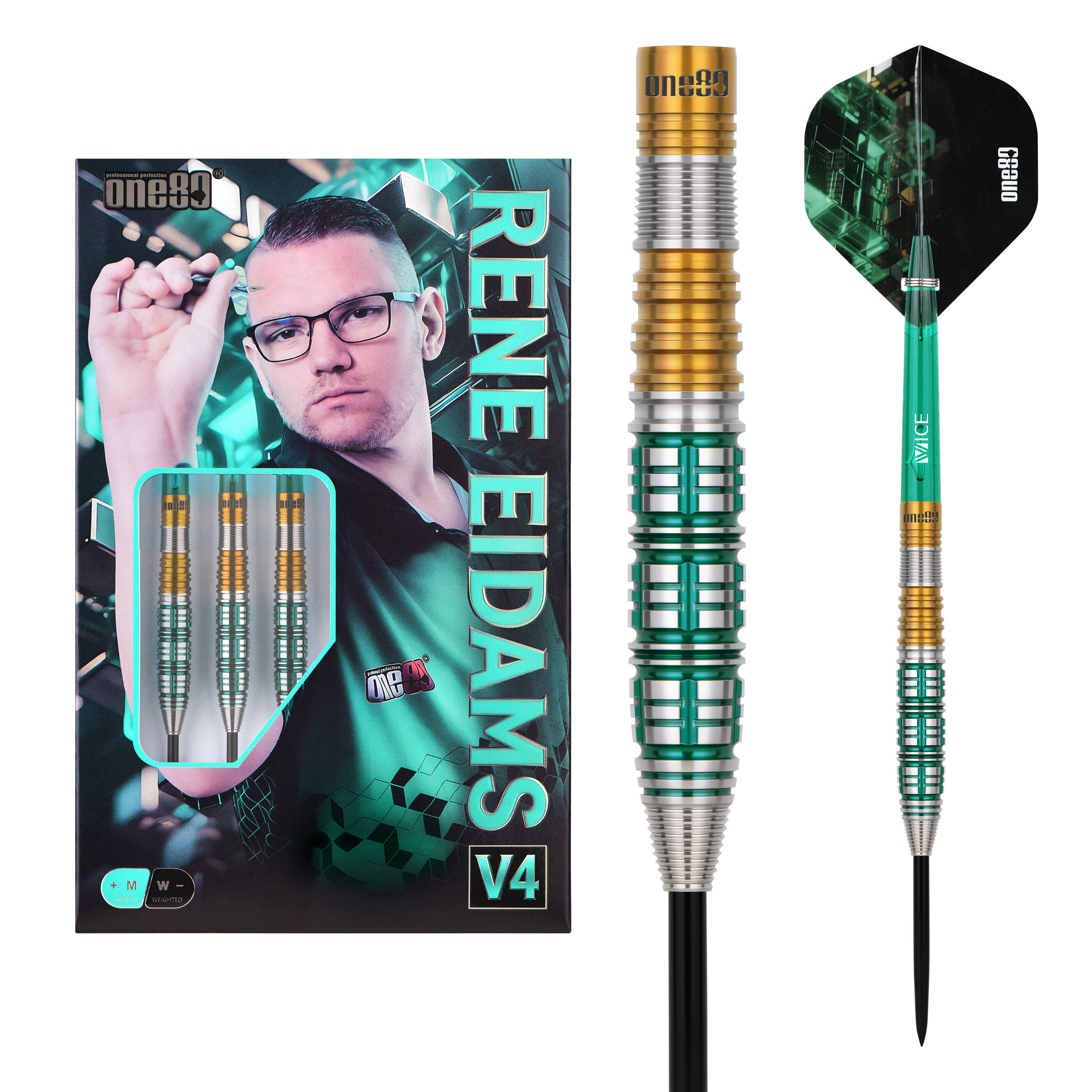 One80 - Rene Eidams Signature V4 - Steeldart One80 - Rene Eidams Signature V4 - Steeldart