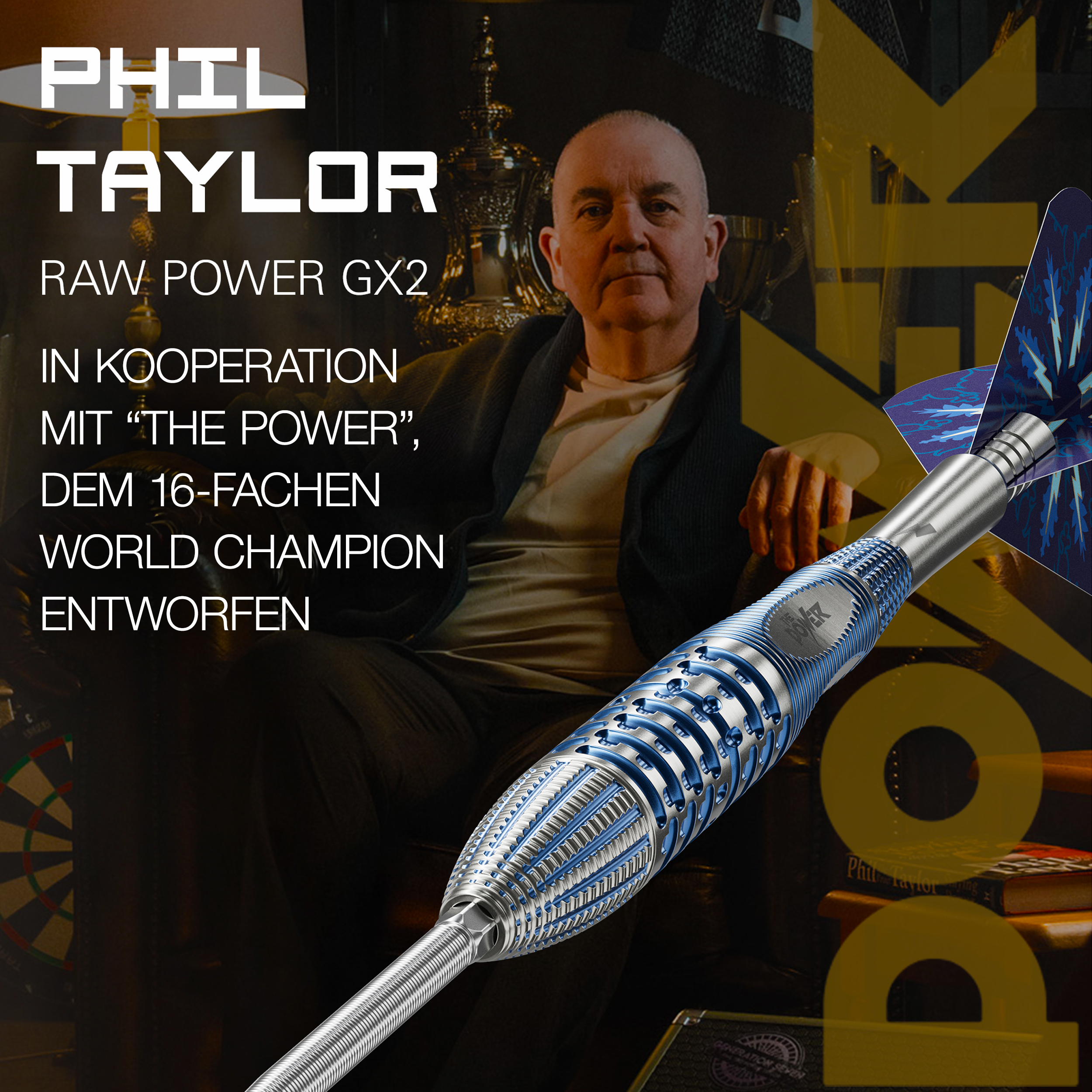 Target - Swiss Point - Phil Taylor Power GX2 - Steeldart Target - Swiss Point - Phil Taylor Power GX2 - Steeldart