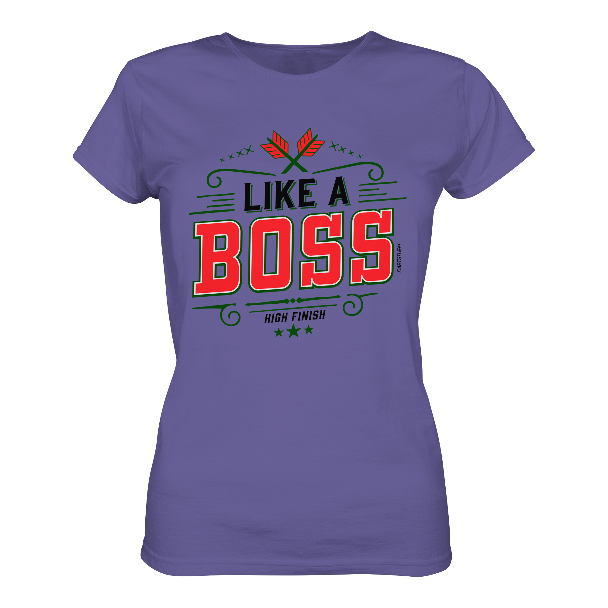 DartSturm - Like a Boss Red - Ladies Premium Shirt