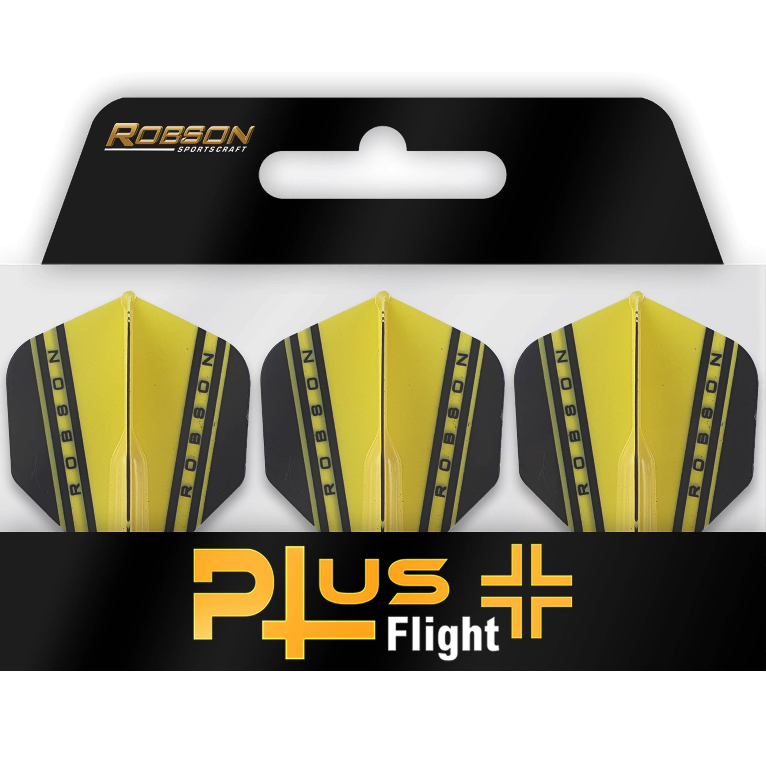 Bull-s-NL-Robson-Plus-V-Flight-Standard-Gelb-Verpackung Bull's NL - Robson Plus V Flight - Standard