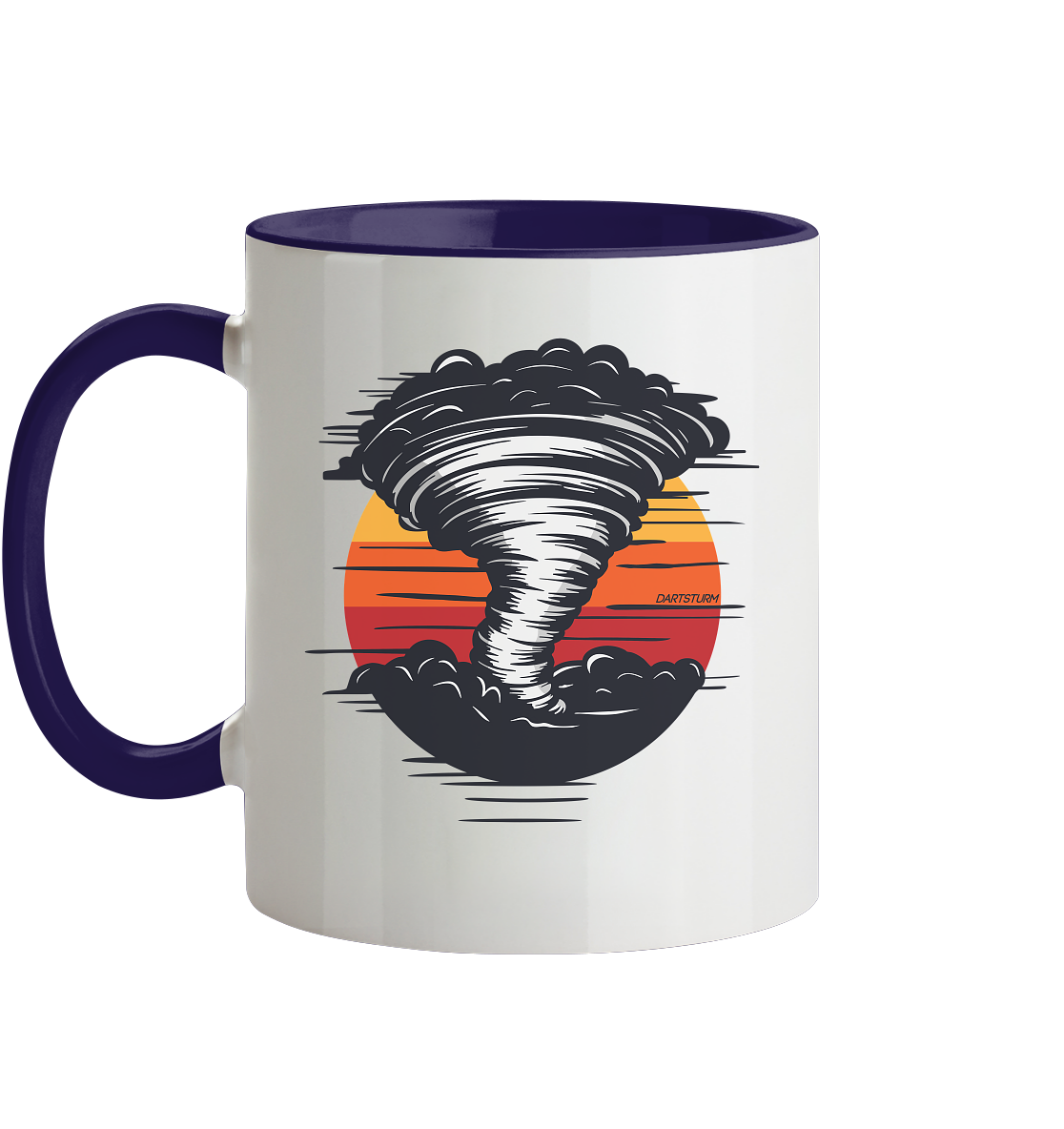 DartSturm - Twister - Tasse zweifarbig