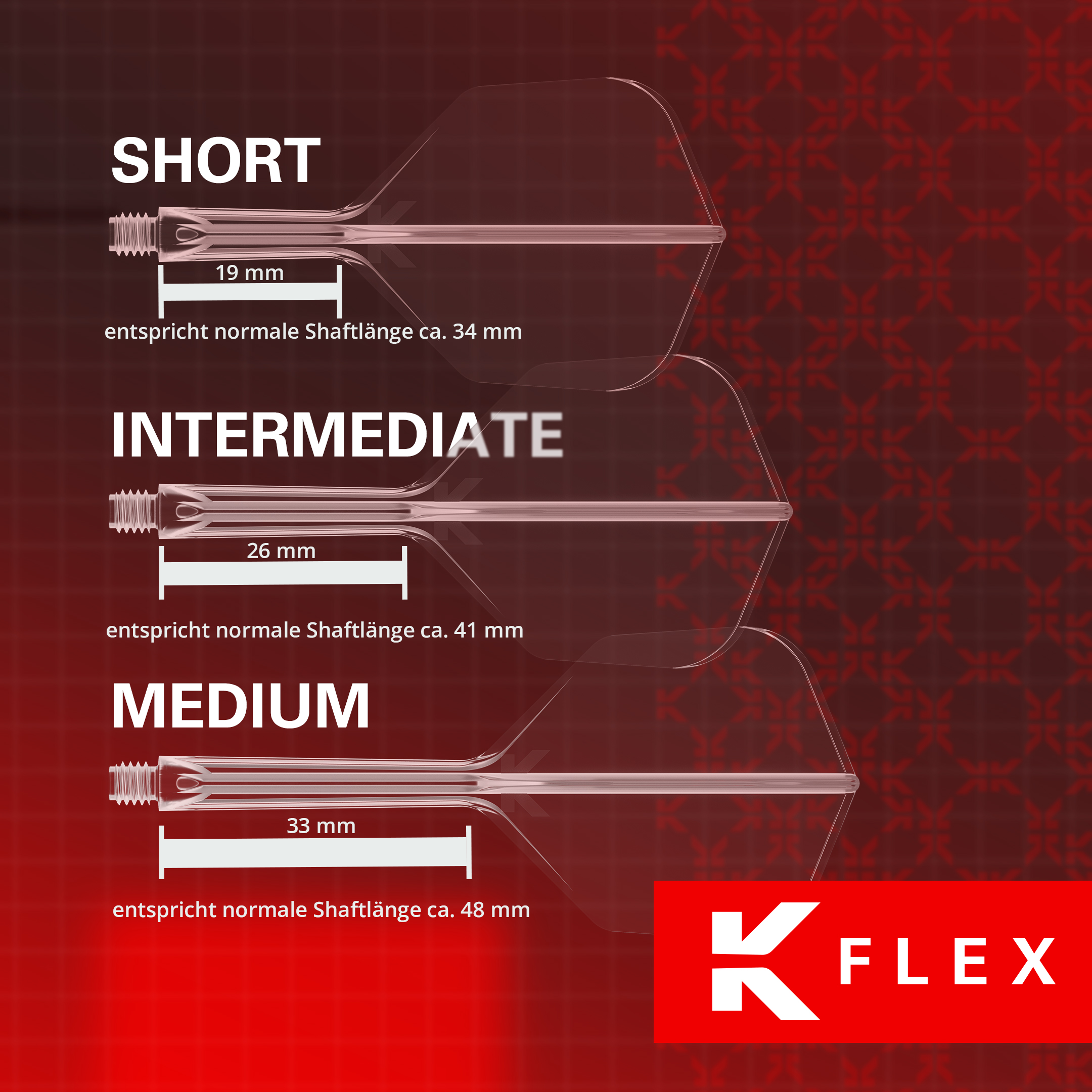 Target - K-Flex Flightsystem Rot - Shape