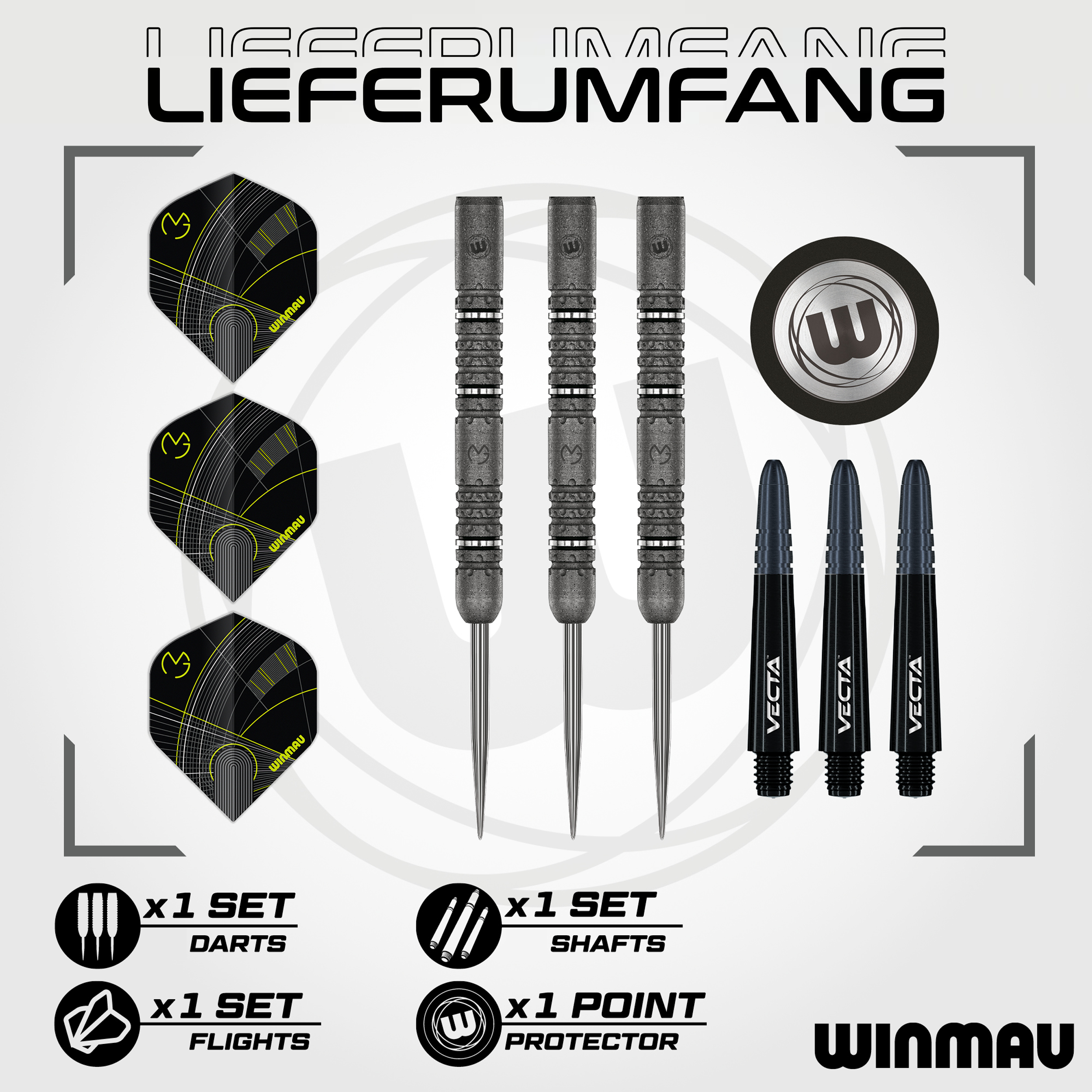 Winmau - Michael van Gerwen Signature Edition - Steeldart Winmau - Michael van Gerwen Signature Edition - Steeldart