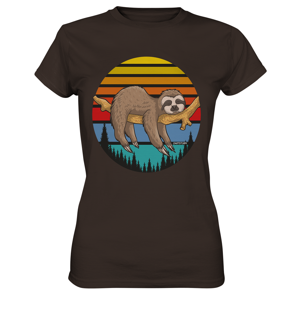 DartSturm - Lazy Sloth - Ladies Premium Shirt
