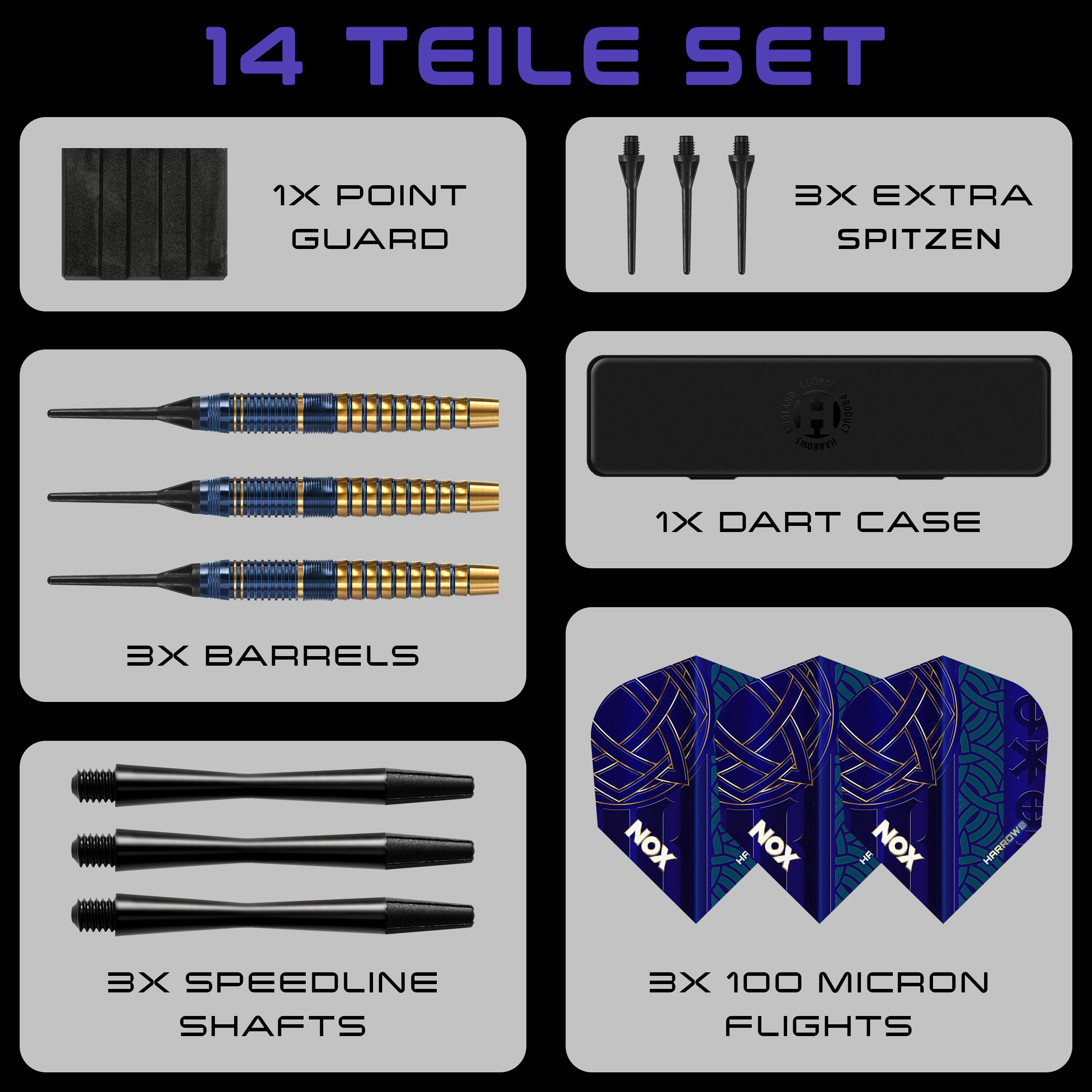 Harrows - Nox - Softdart Harrows - Nox - Softdart
