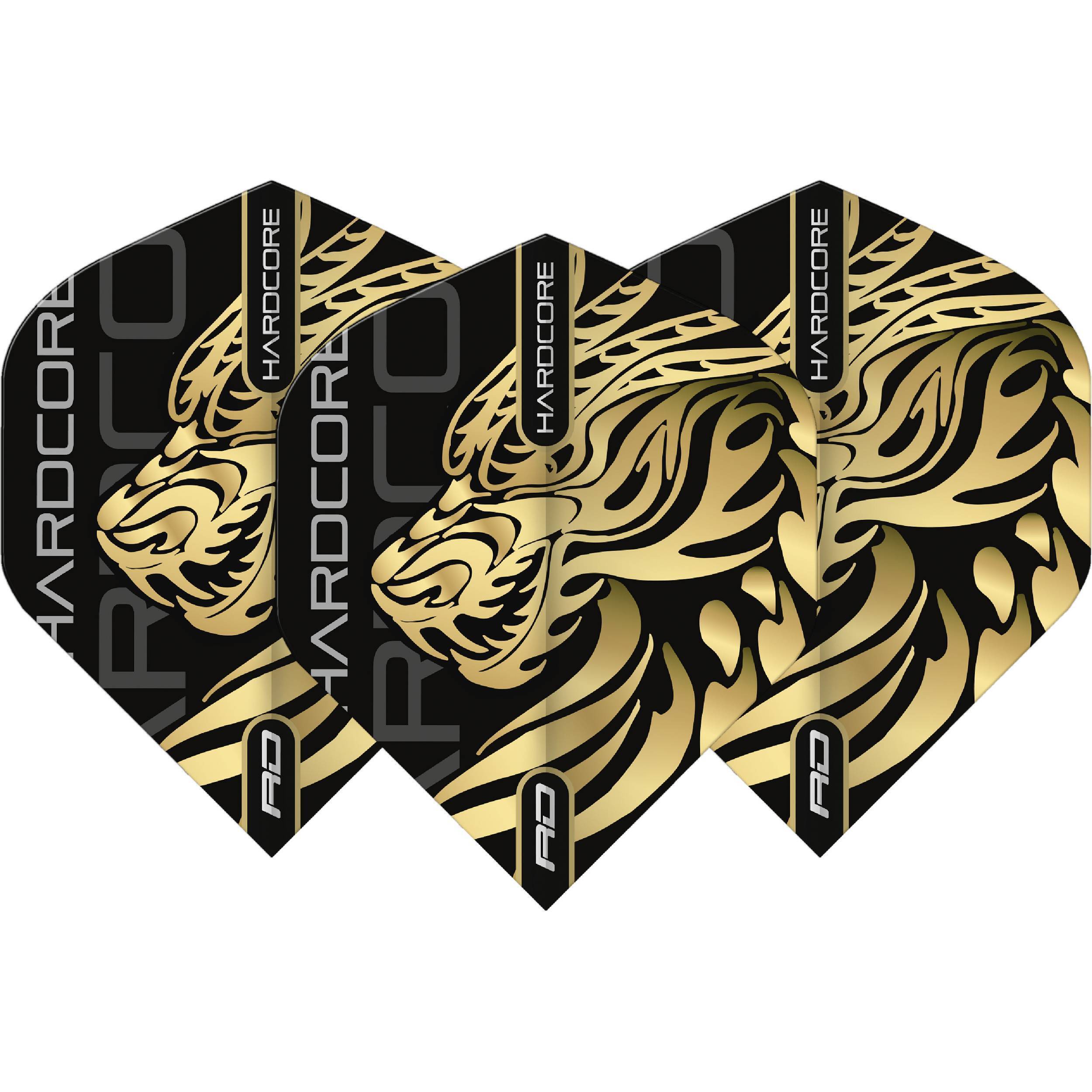 Red-Dragon-Hardcore-Jonny-Clayton-Gold-Flight-Standard-Set Red Dragon - Hardcore Jonny Clayton Gold Flight - Standard