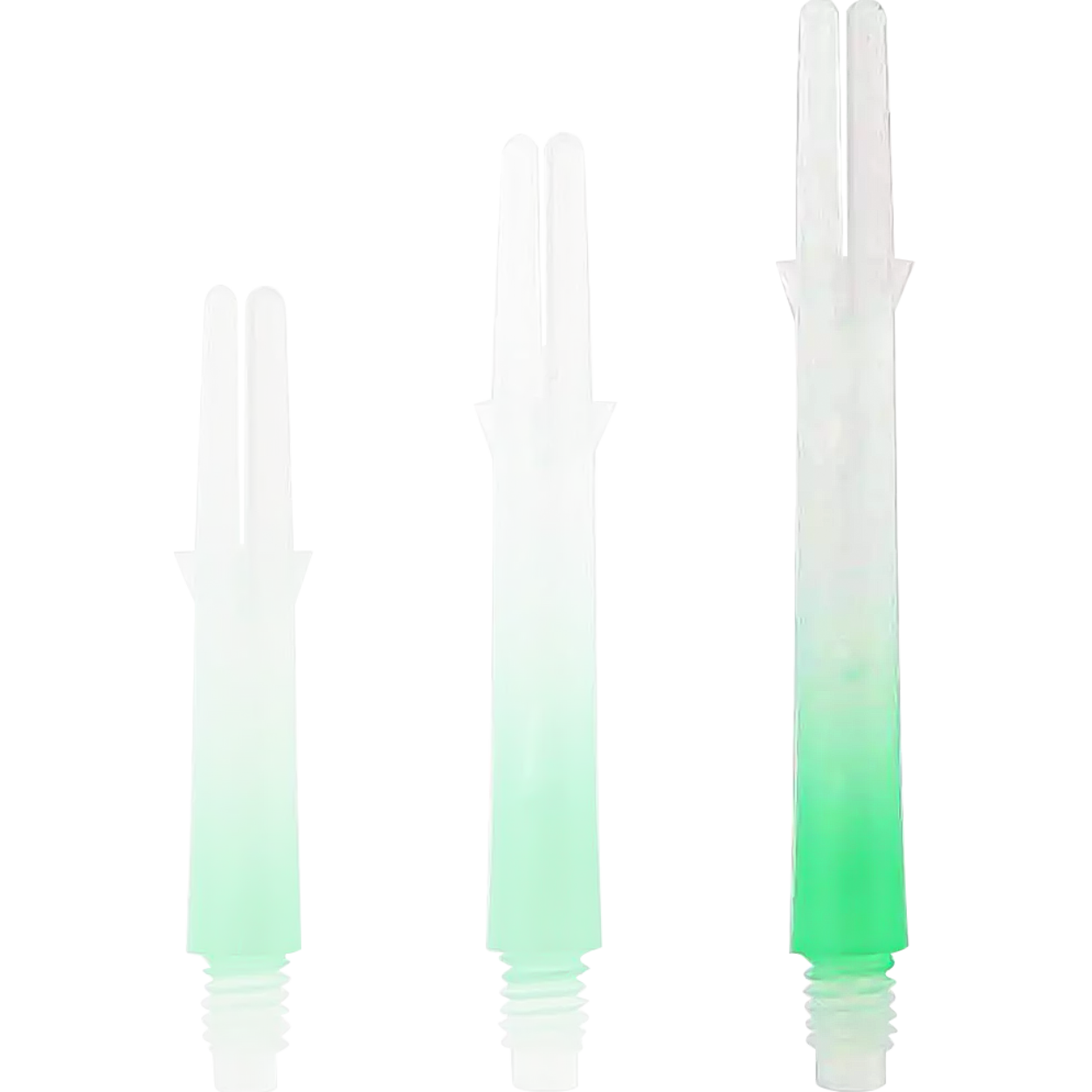 L-Style - L-Shaft Lock Straight TwoTone - Weiß Klar Grün L-Style - L-Shaft Lock Straight TwoTone - Weiß Klar Grün