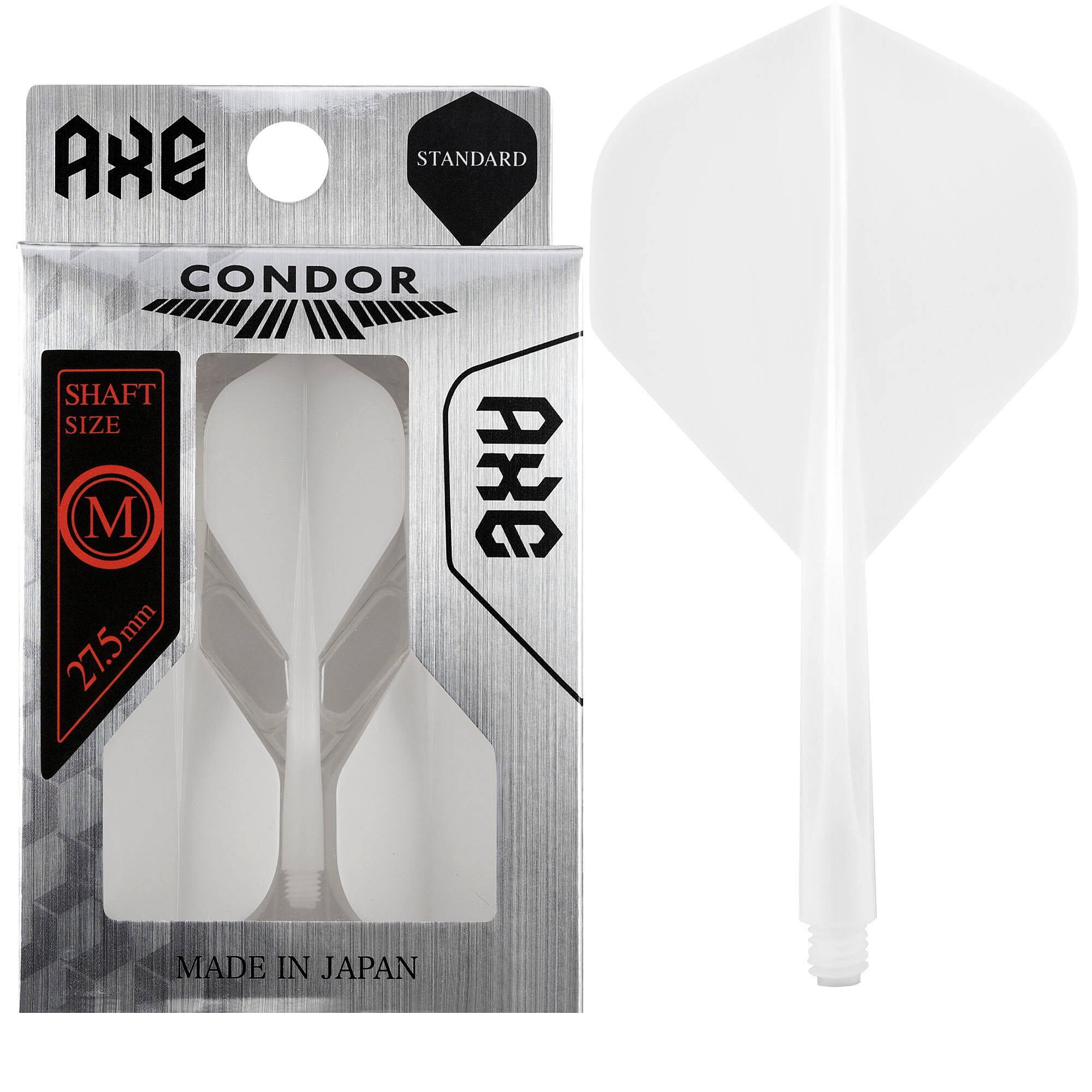 Condor-AXE-Flight-Weiss-Standard-Medium-Collage Condor - AXE Flight Weiß - Standard