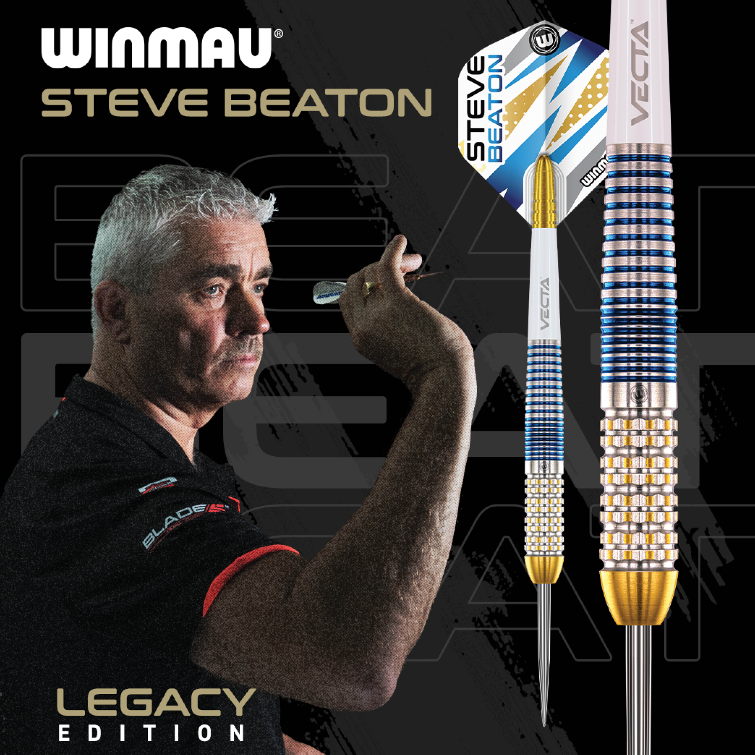 Winmau - Steve Beaton Legacy Edition - Steeldart Winmau - Steve Beaton Legacy Edition - Steeldart